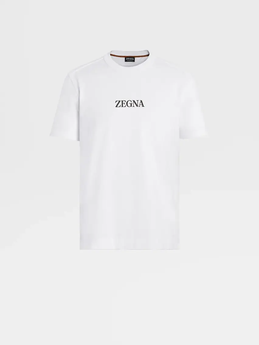 Uomo T-shirt da T-shirt Ermenegildo Zegna T-shirt altri materialiErmenegildo Zegna in Cotone da Uomo colore Bianco 