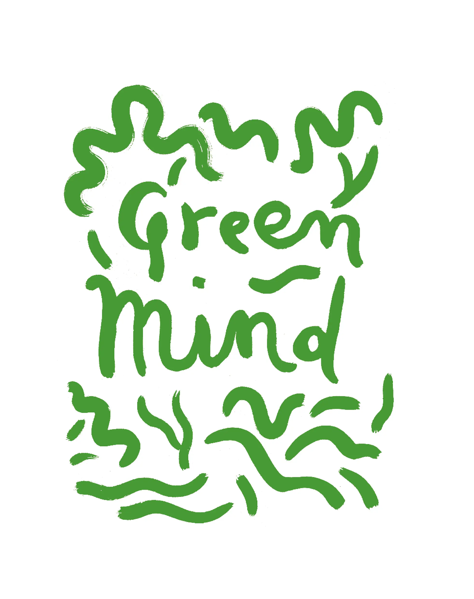 Text ‘Green Mind’.