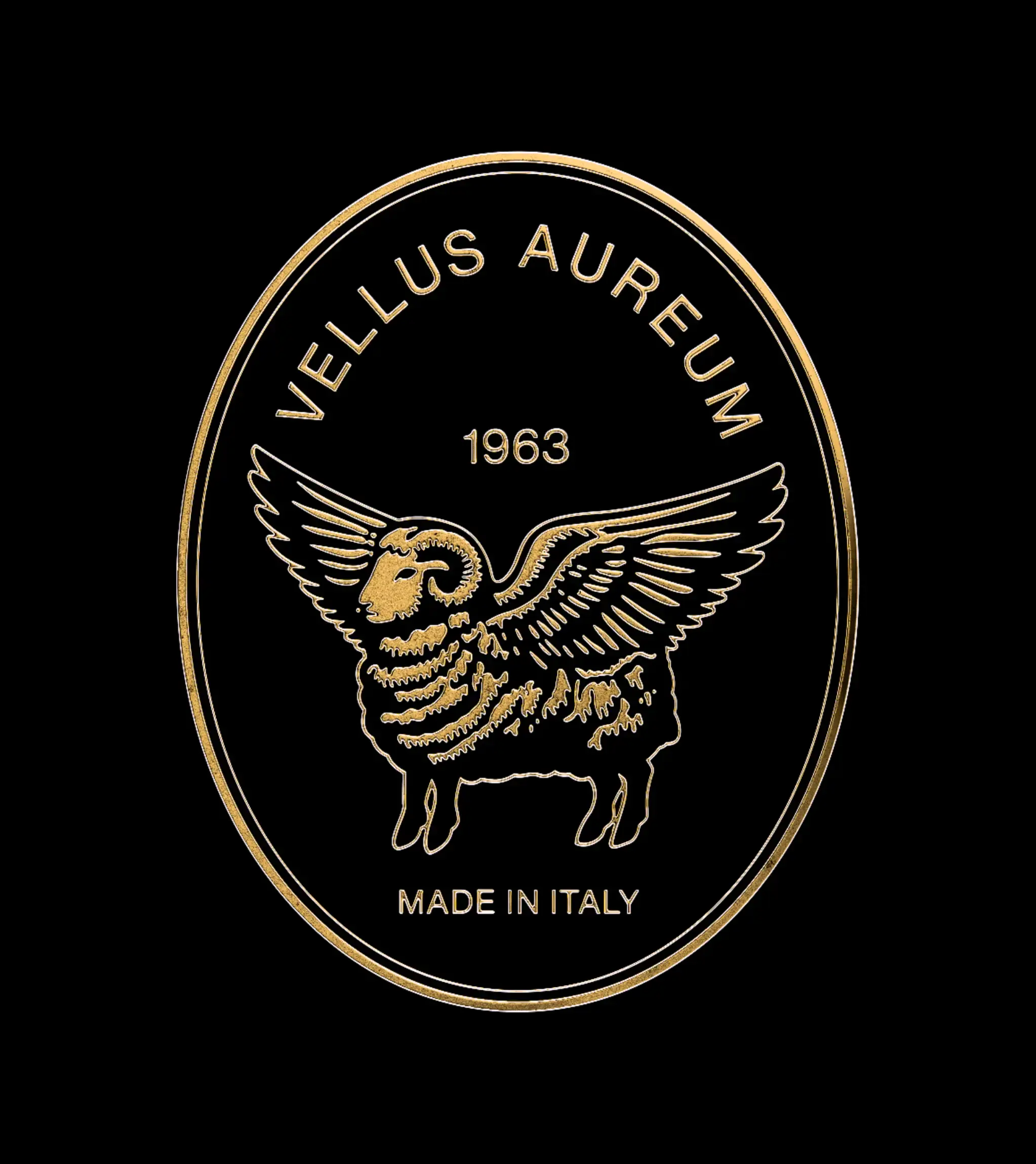 Brand logo of ZEGNA Vellus Aureum luxury line.