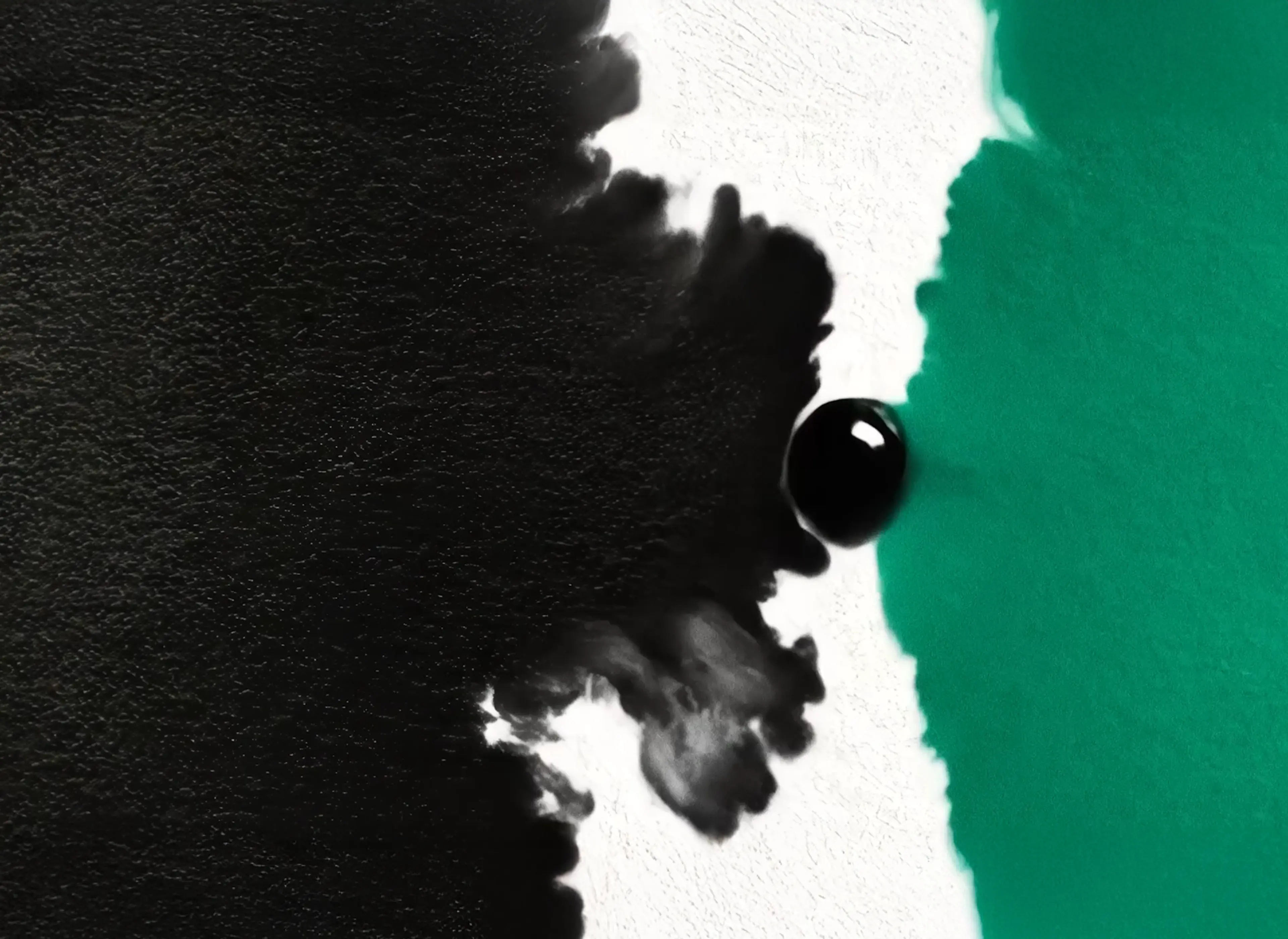 Abstract artwork for ZEGNA at Art Basel.