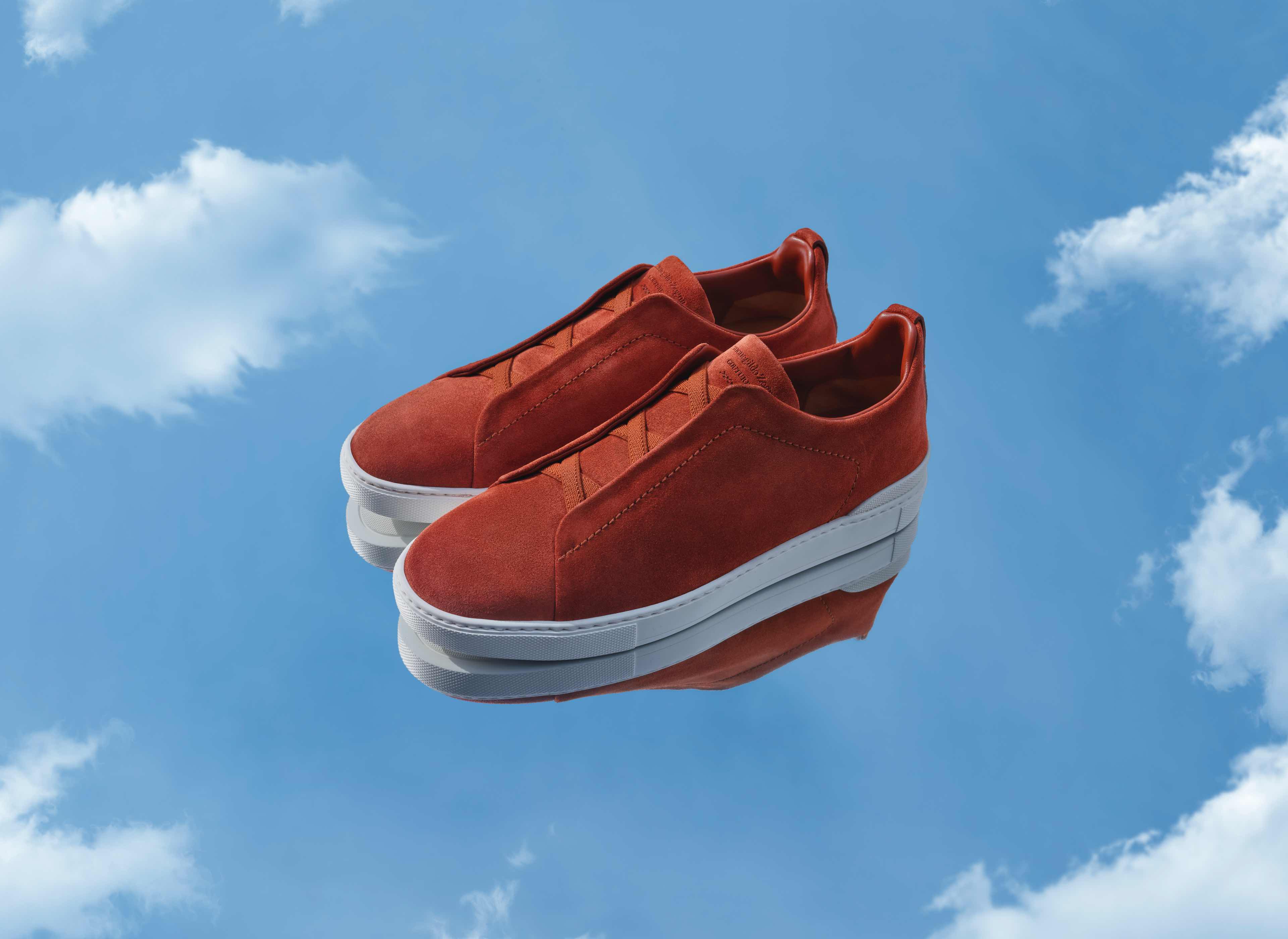 triple stitch sneaker
