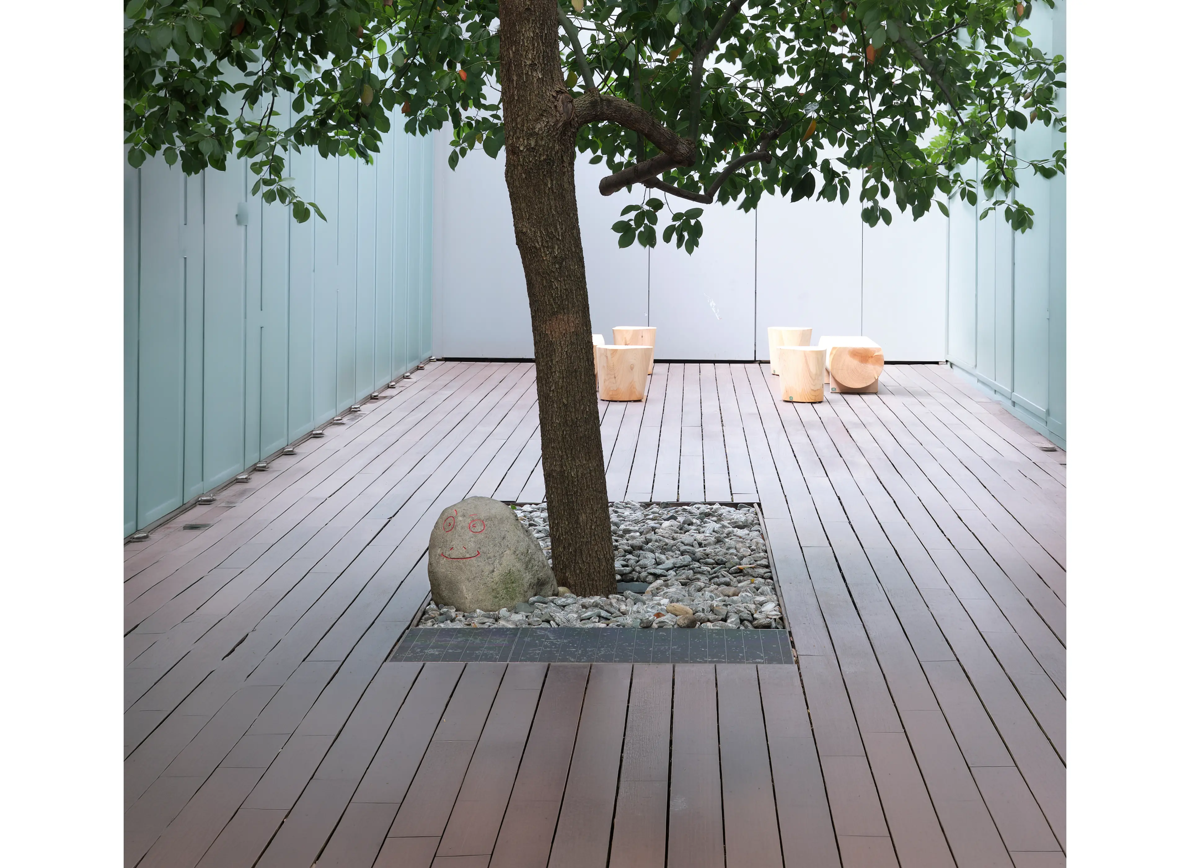 Stefano Arienti I Telepati (The Telepathists) 2011 installation artwork at ZEGNA HQ.