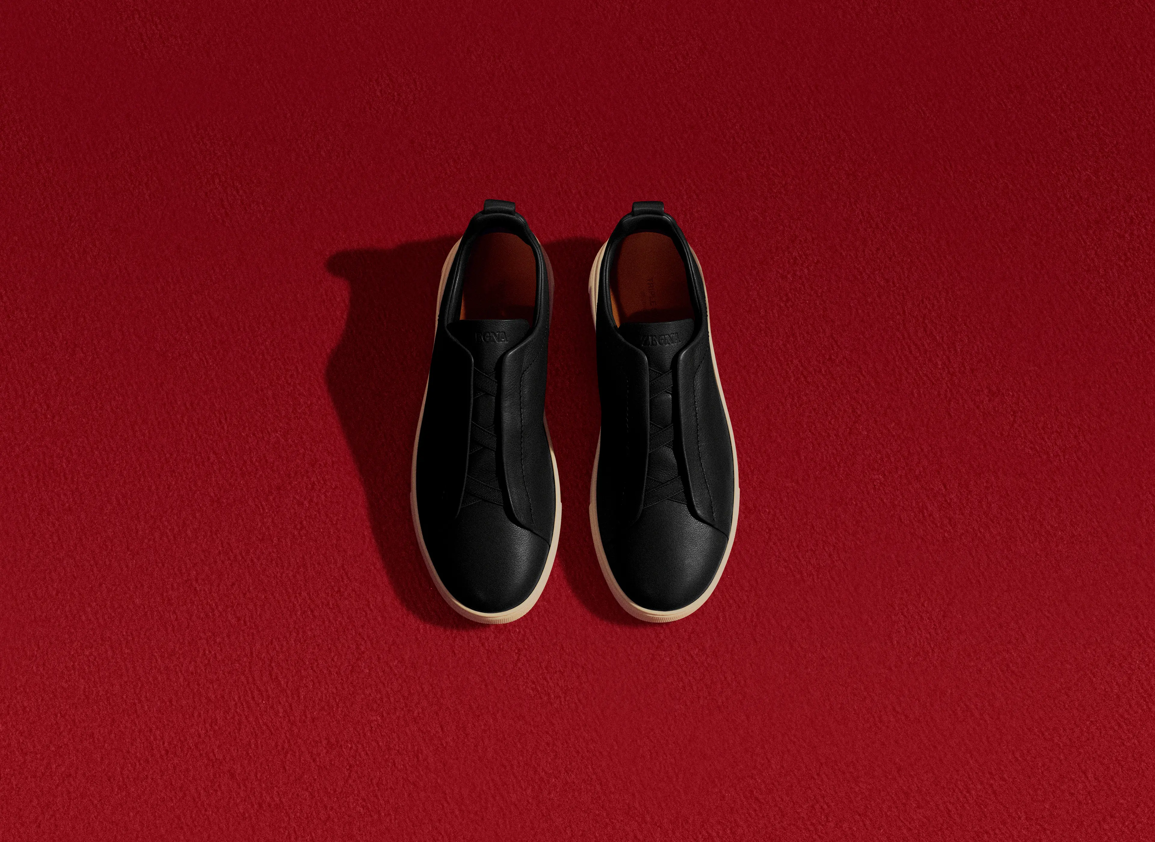 ZEGNA Triple Stitch from the men’s Fall Winter 2025 collection, crafted in premium Italian leather.