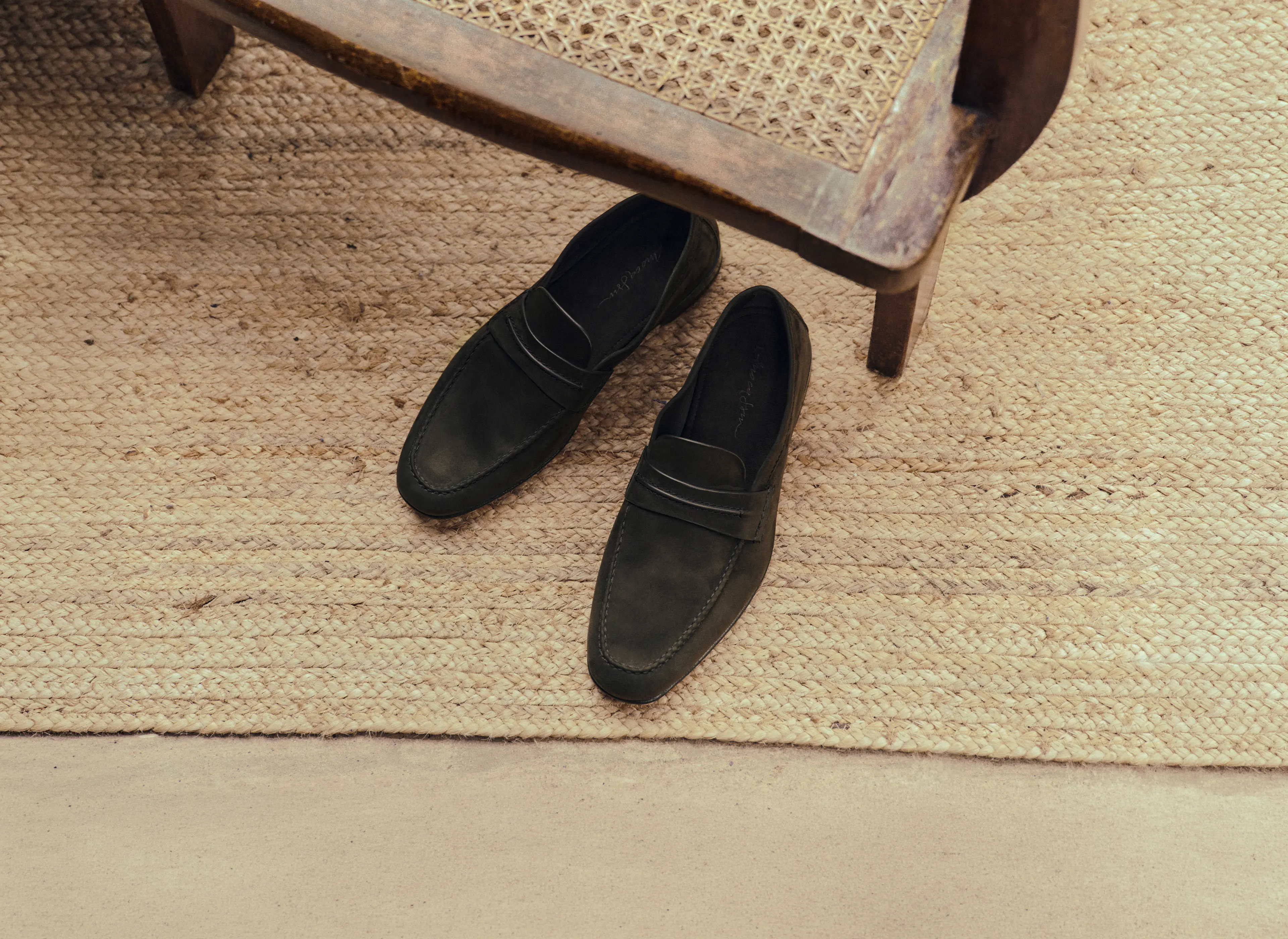 Close-up of a ZEGNA Mocassin from the SS26 collection.