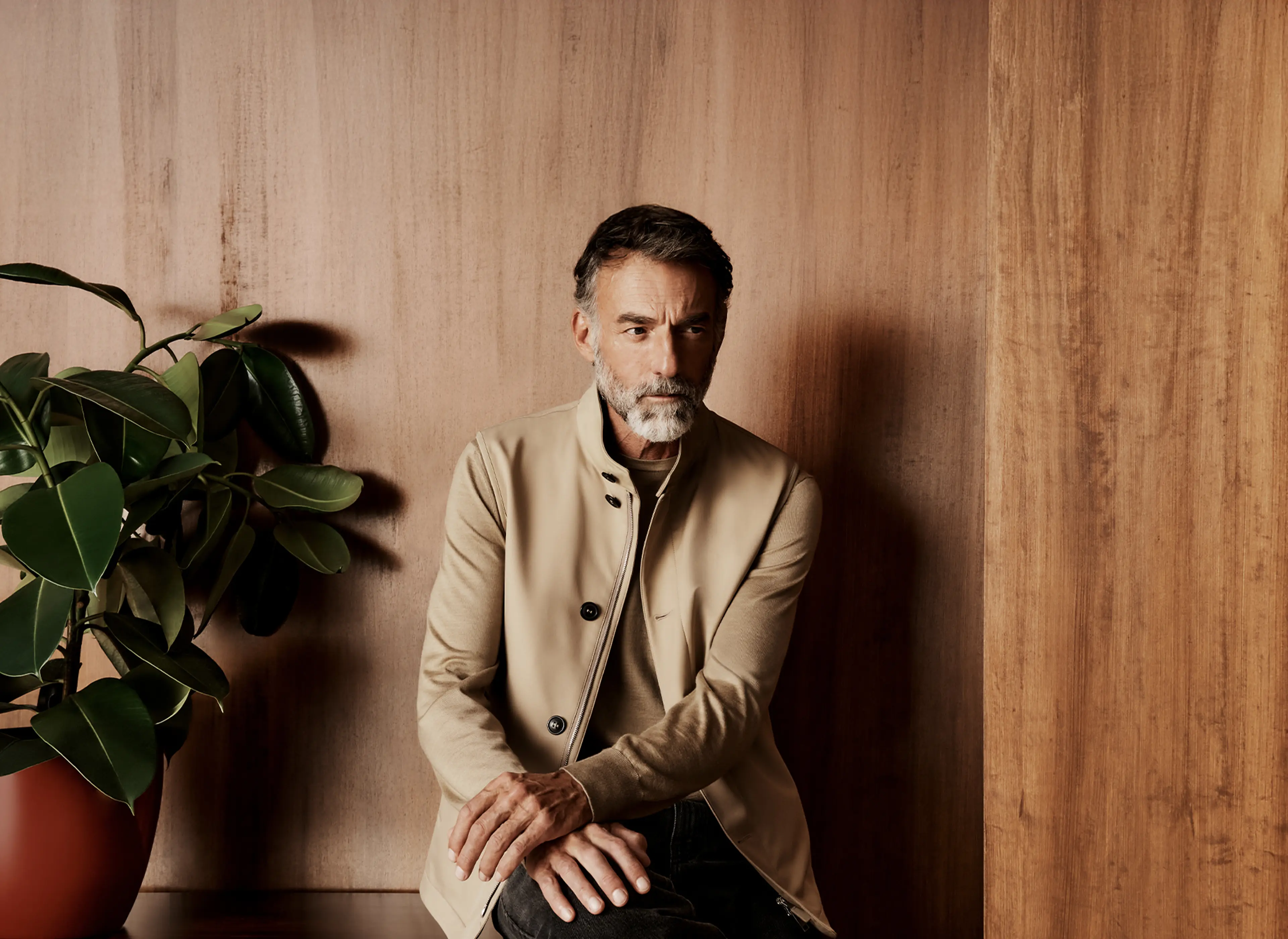 Man wearing a refined casual look from the ZEGNA SS26 collection.