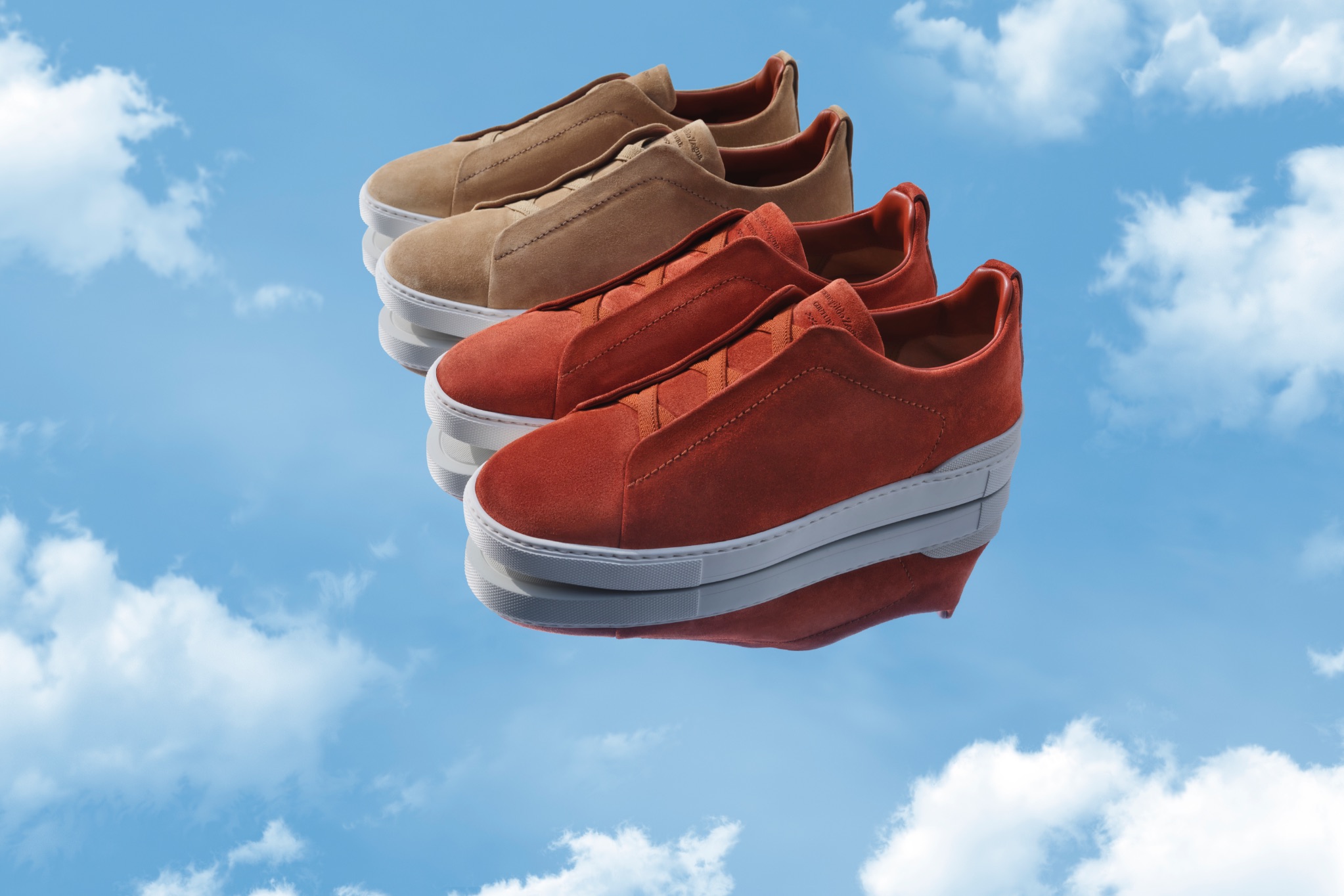 triple stitch sneaker