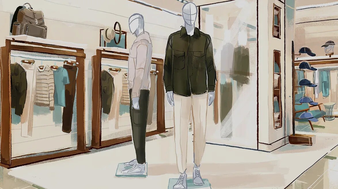 Virtual styling service with Zegna's team