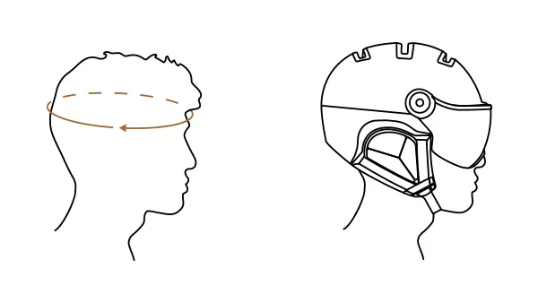 Zegna con cascos Kask