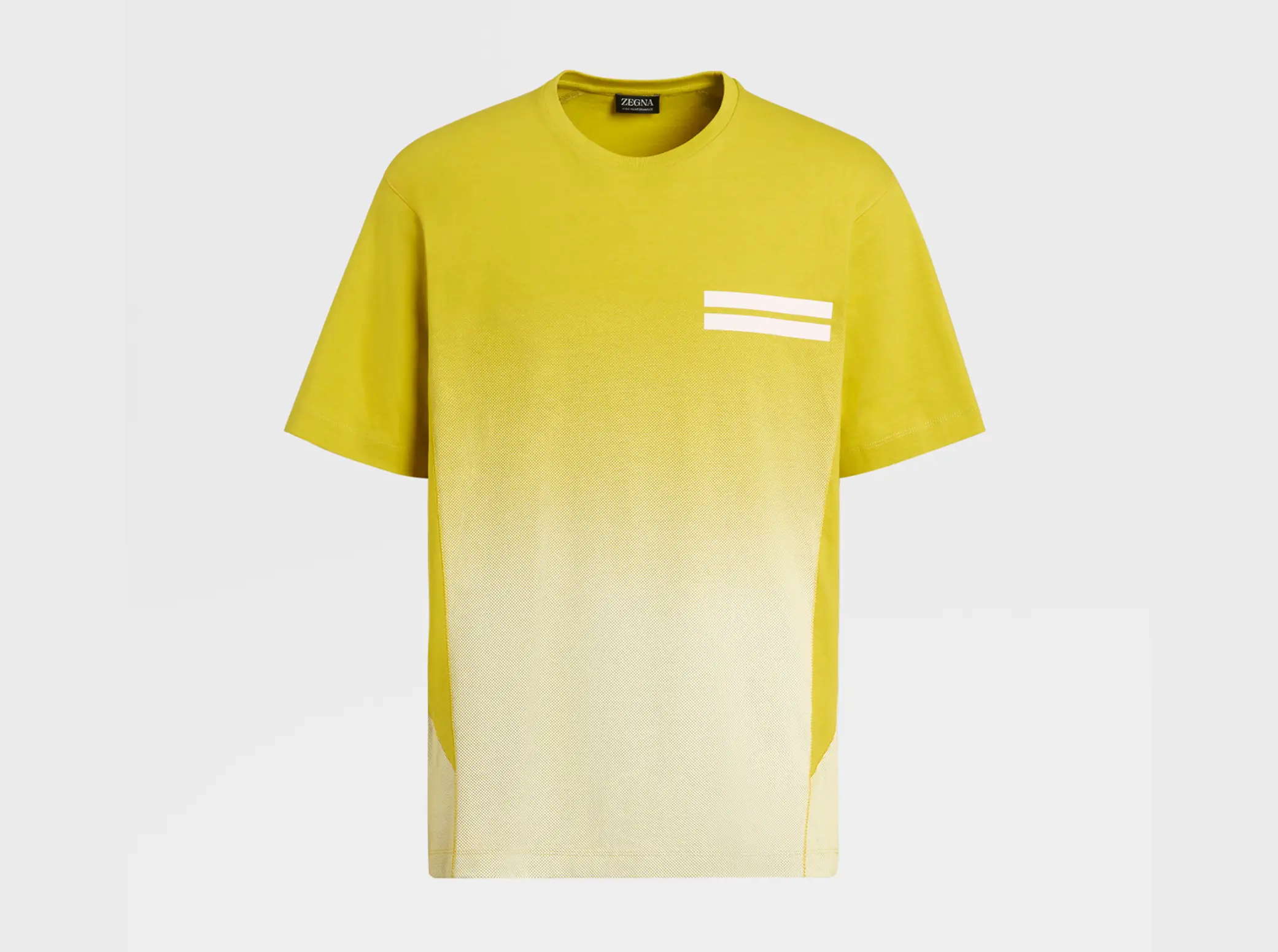 Detalles de La Camiseta De Manga Corta De Lana High Performance™ En Amarillo Desvanecido