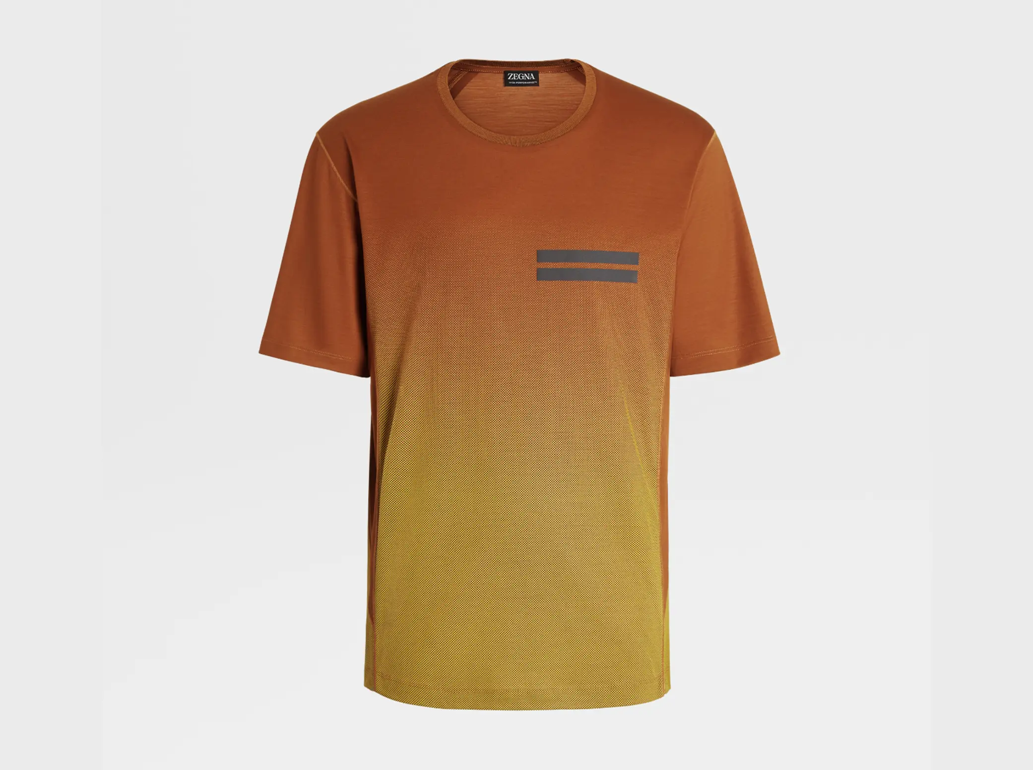 Detalles de La Camiseta De Manga Corta De Lana High Performance™ En Color Vicuña Brillante Desvanecido