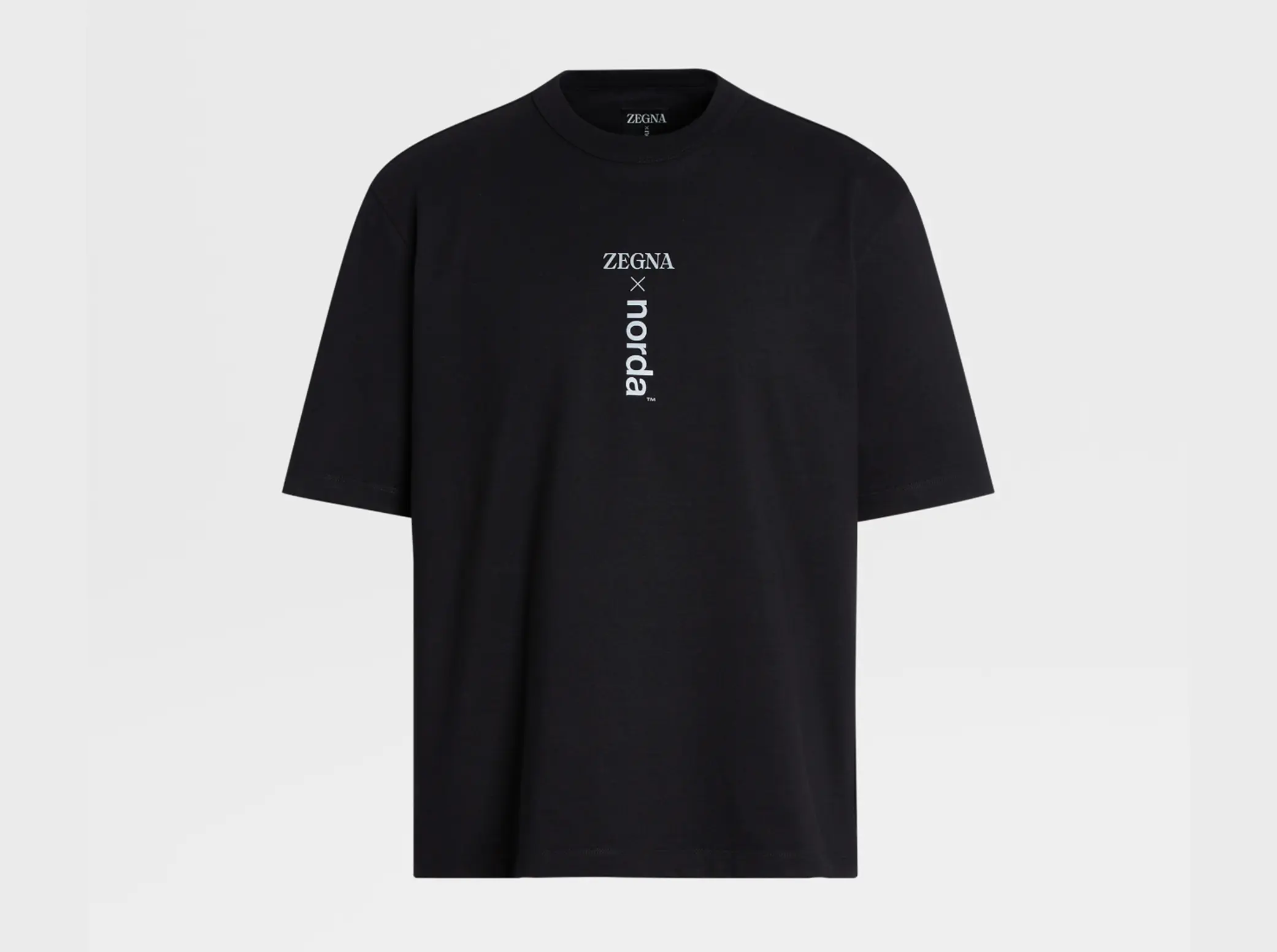 Details of Black #Usetheexisting™ Printed Cotton Short-Sleeve T-Shirt