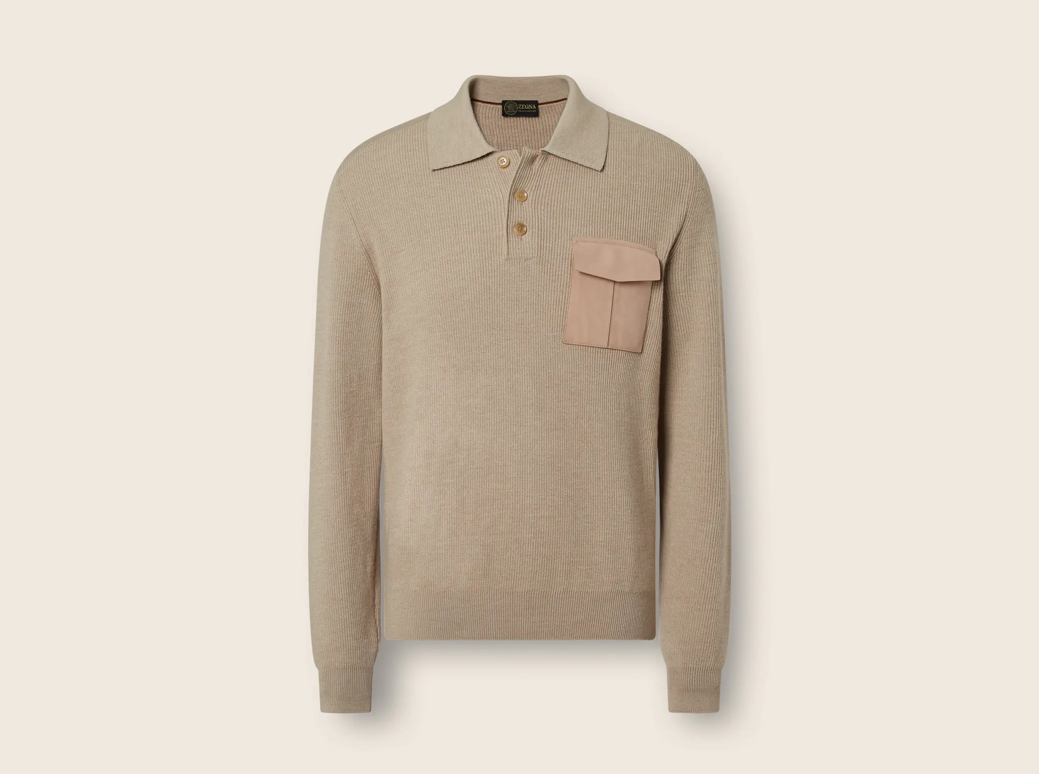 ZEGNA Vellus Aureum menswear piece from the Spring Summer 2026 collection.