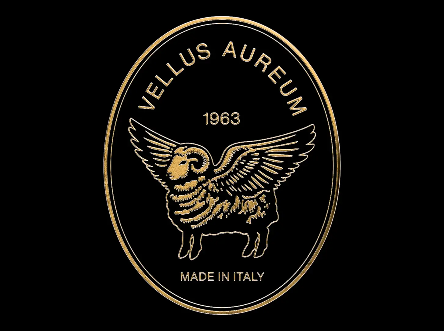 Brand logo of ZEGNA Vellus Aureum luxury line.