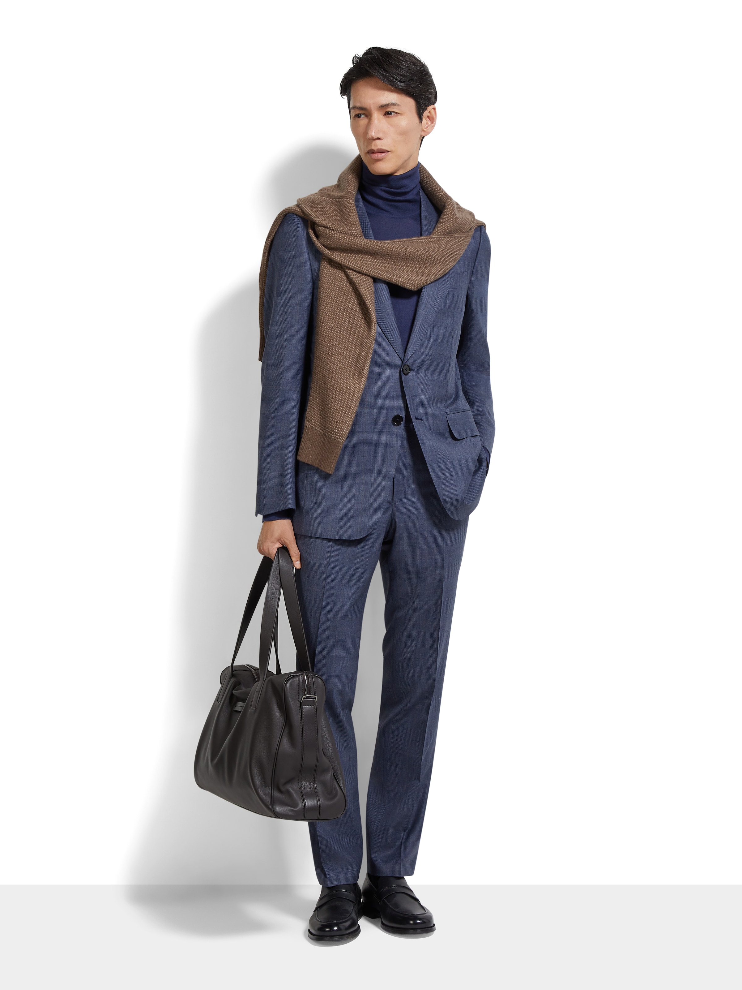 Zegna Blue Centoventimila Wool Suit
