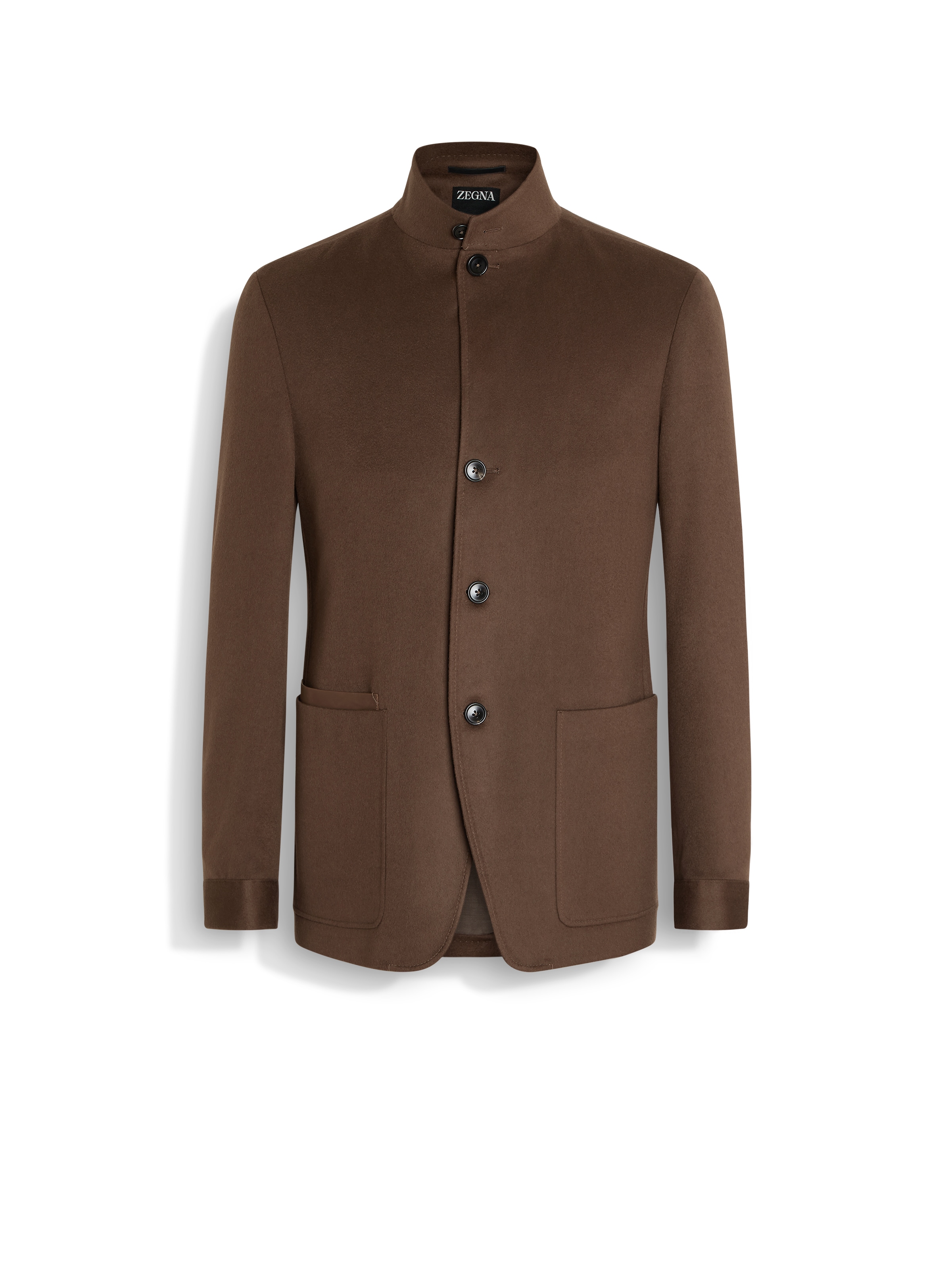 Zegna Oasi Cashmere Il Conte Jacket In Brown