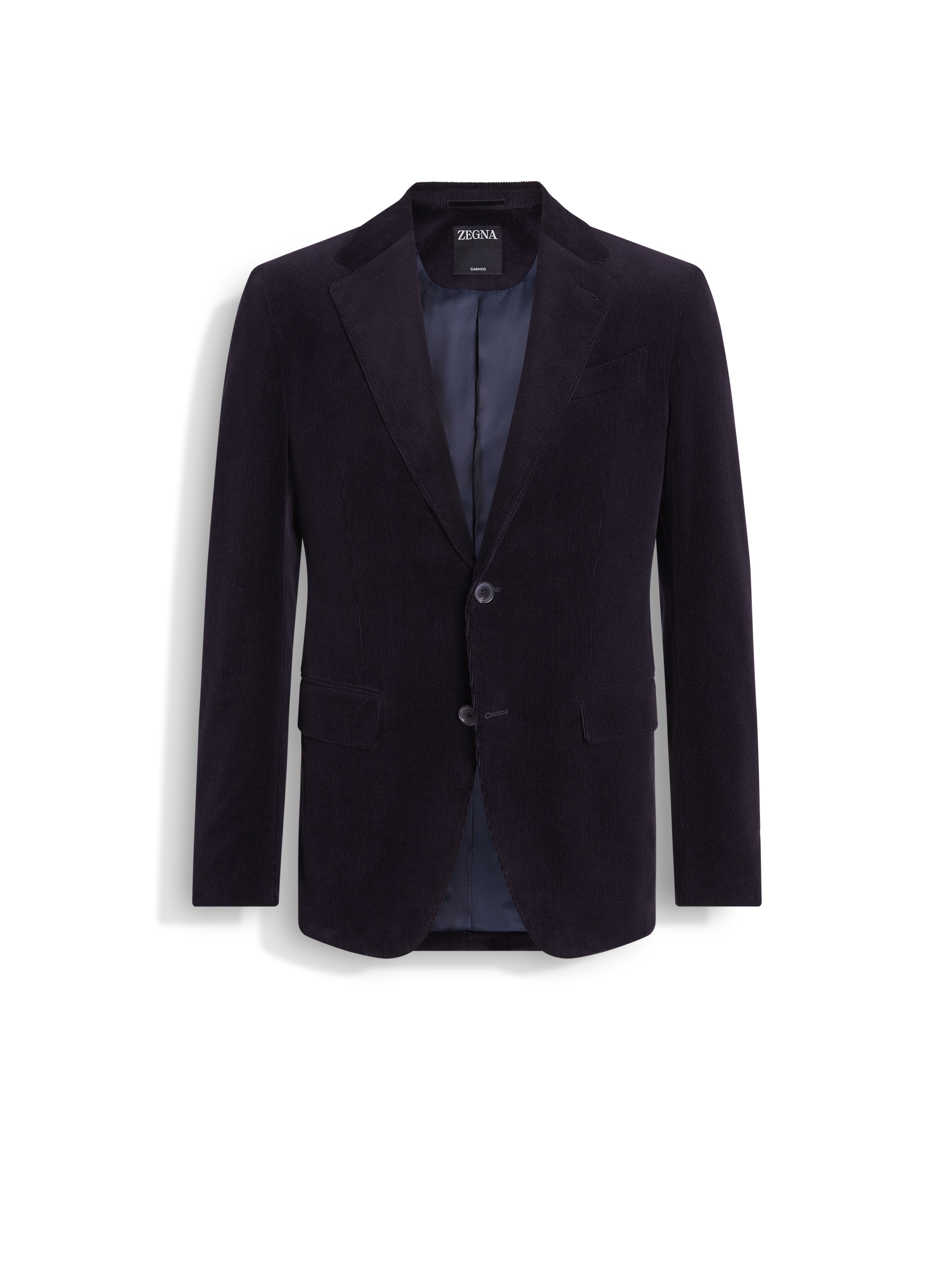 Zegna Navy Blue Cashco Jacket