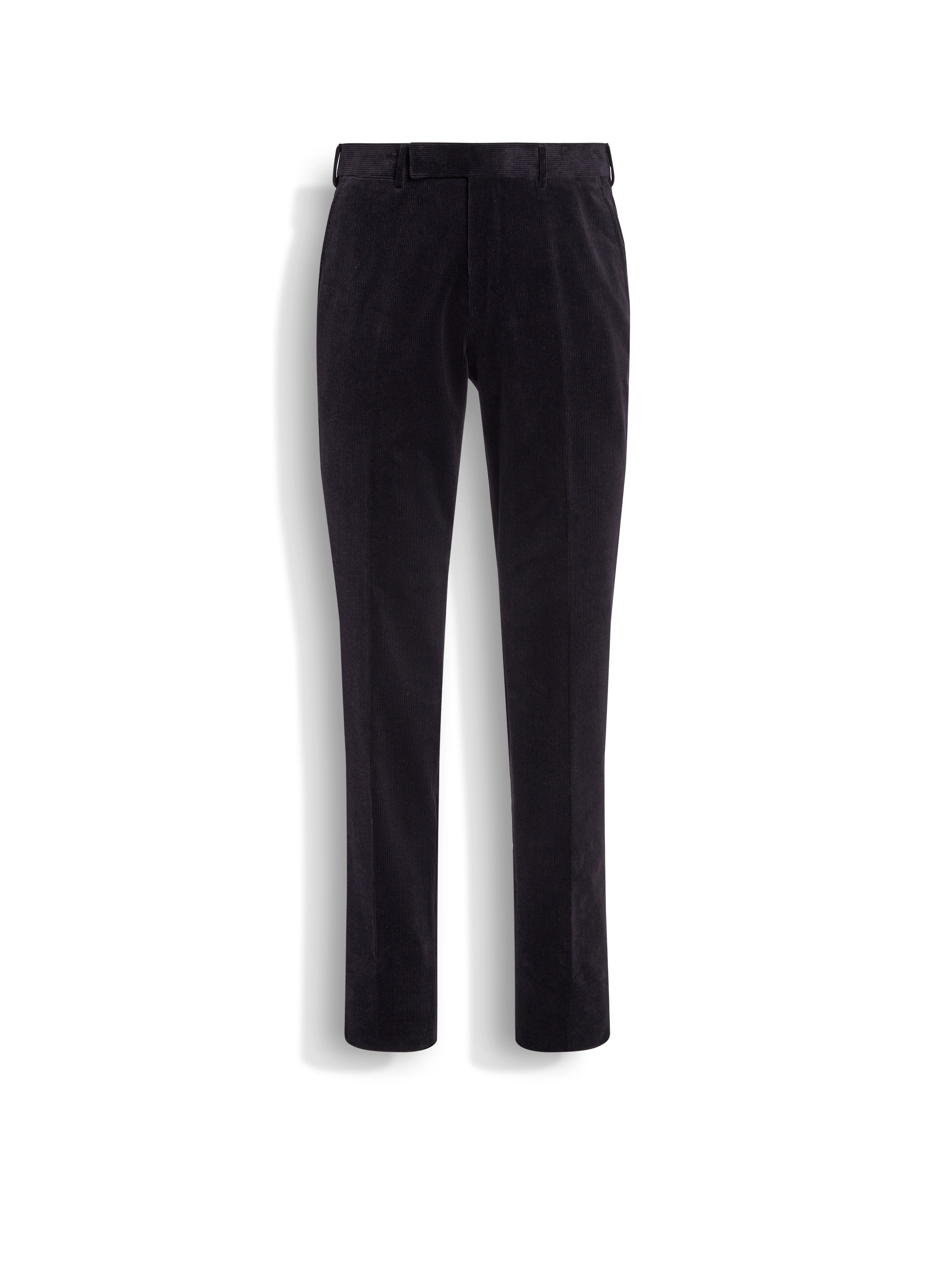 Zegna Navy Blue Cashco Pants In Black