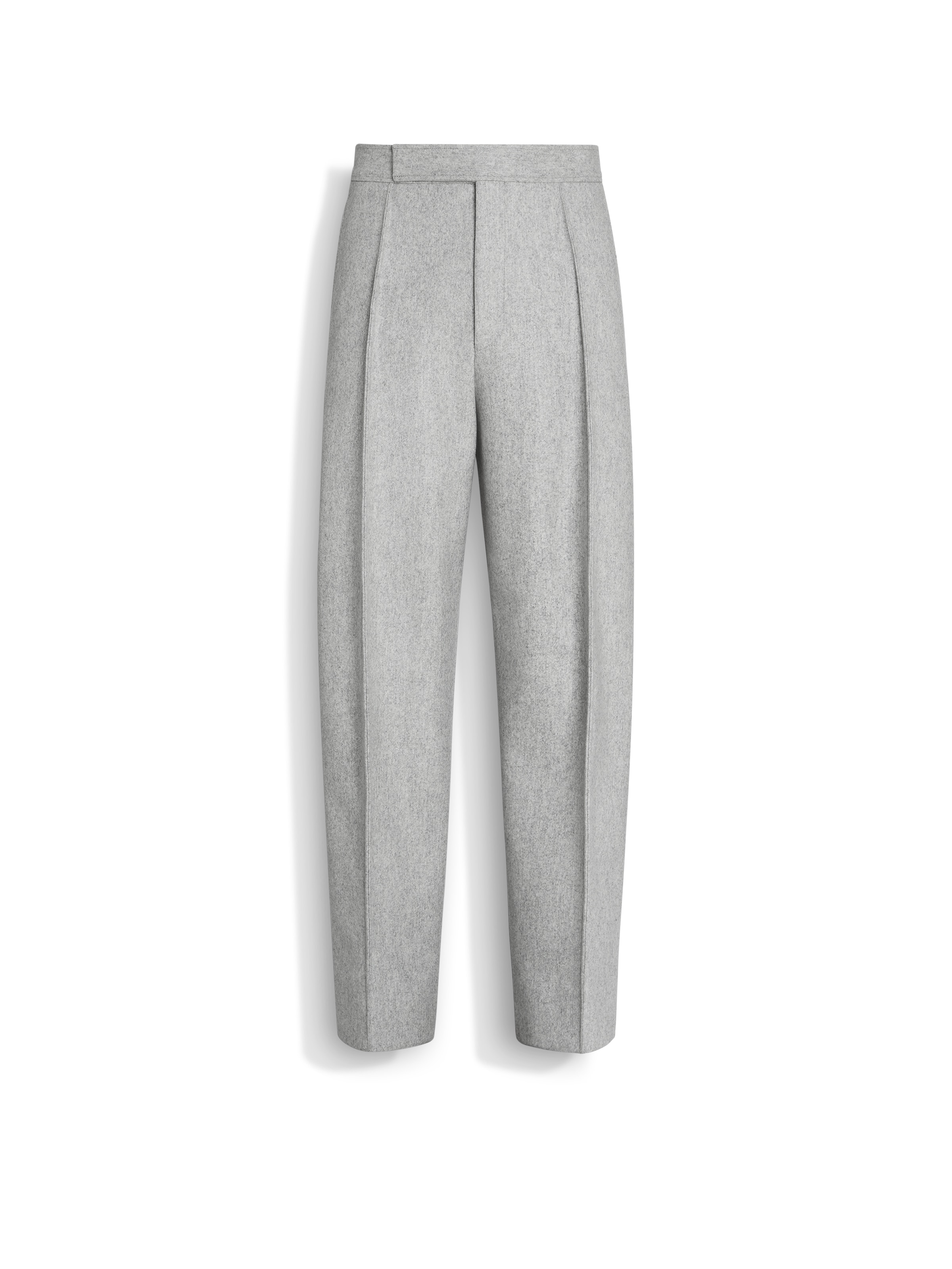 ZEGNA LIGHT GREY TROFEO CASHMERE PANTS