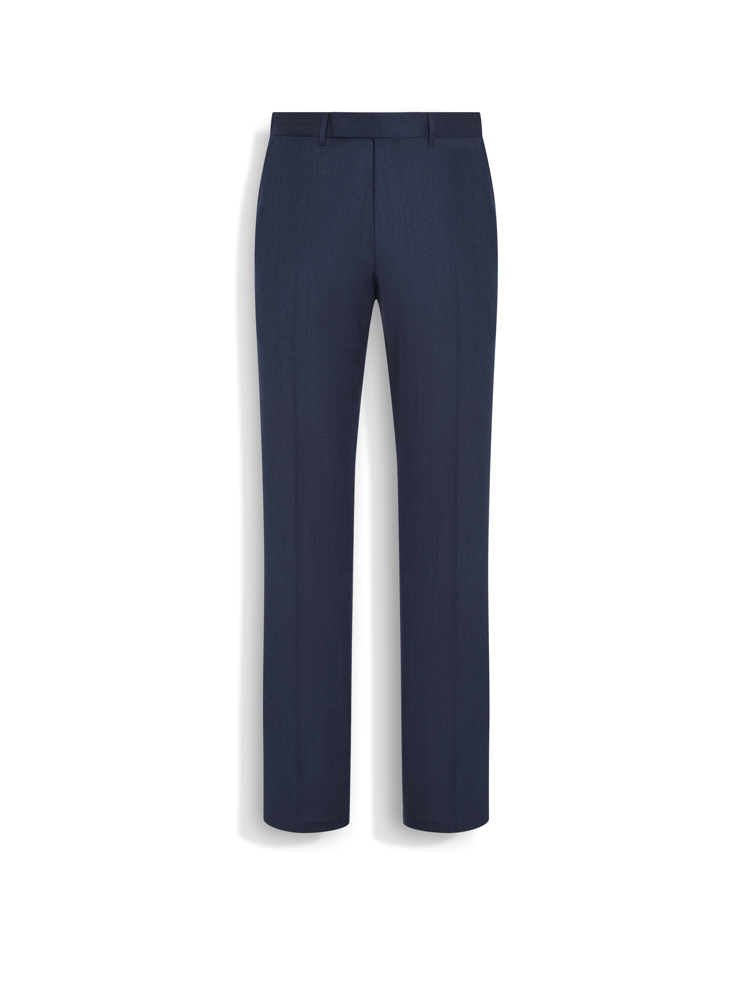 Zegna Blue Centoventimila Wool Pants In Blue