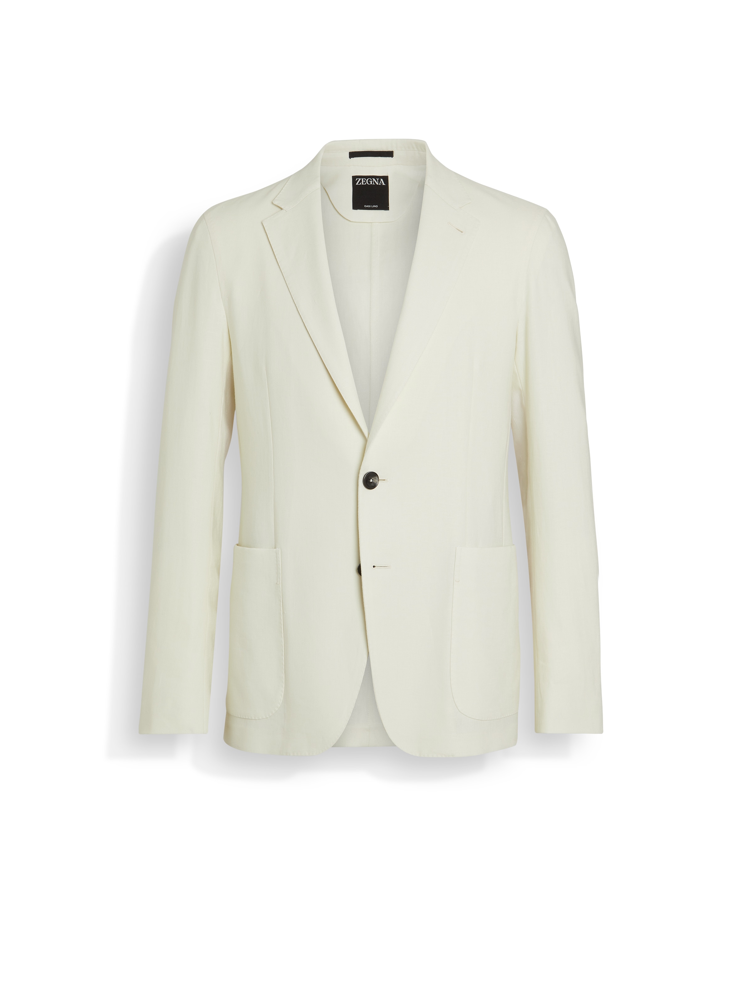 Zegna Light Yellow Oasi Lino Shirt Jacket