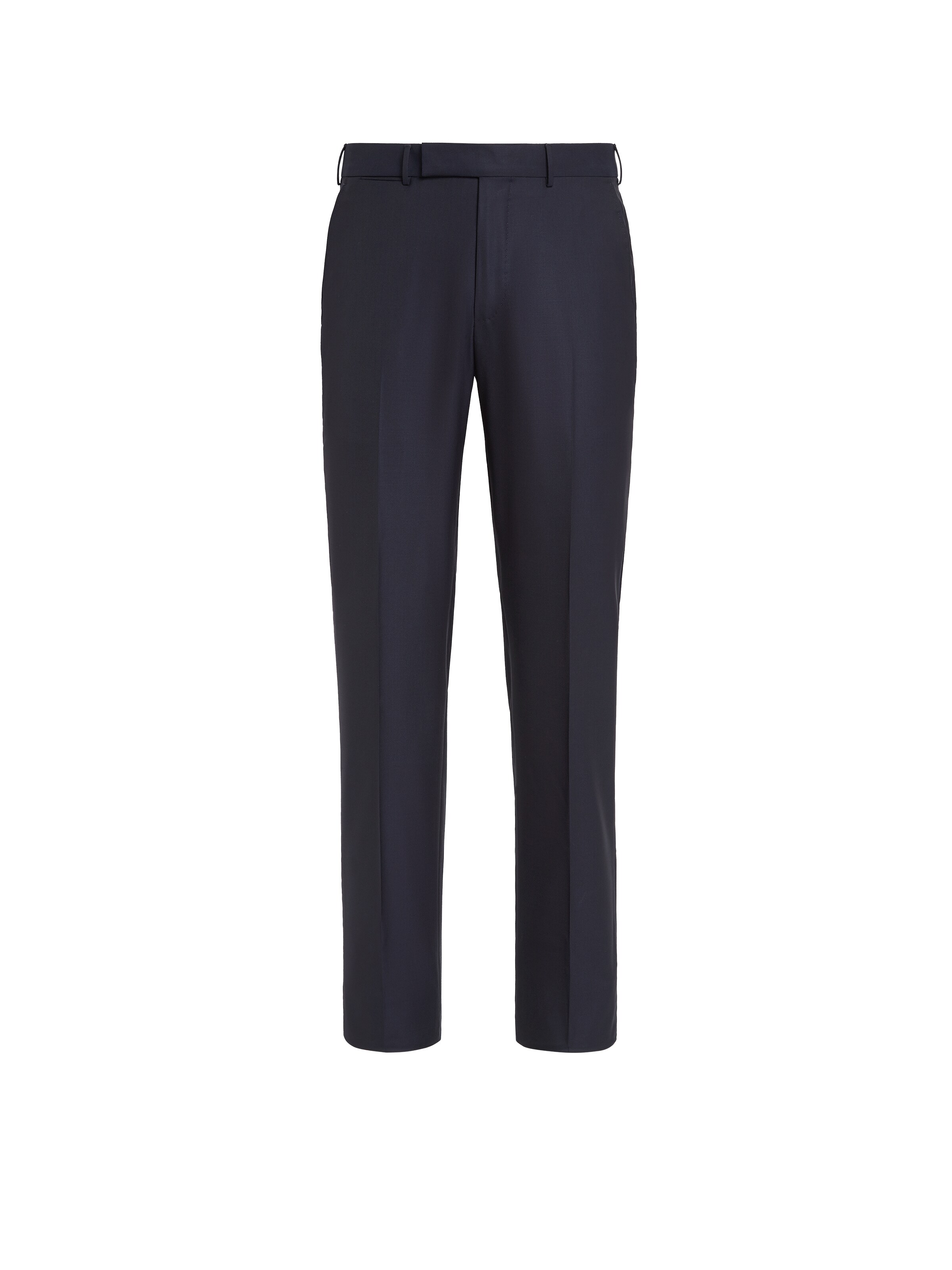 Zegna Pantalon En Laine 15milmil15 Bleu Marine In Navy Blue
