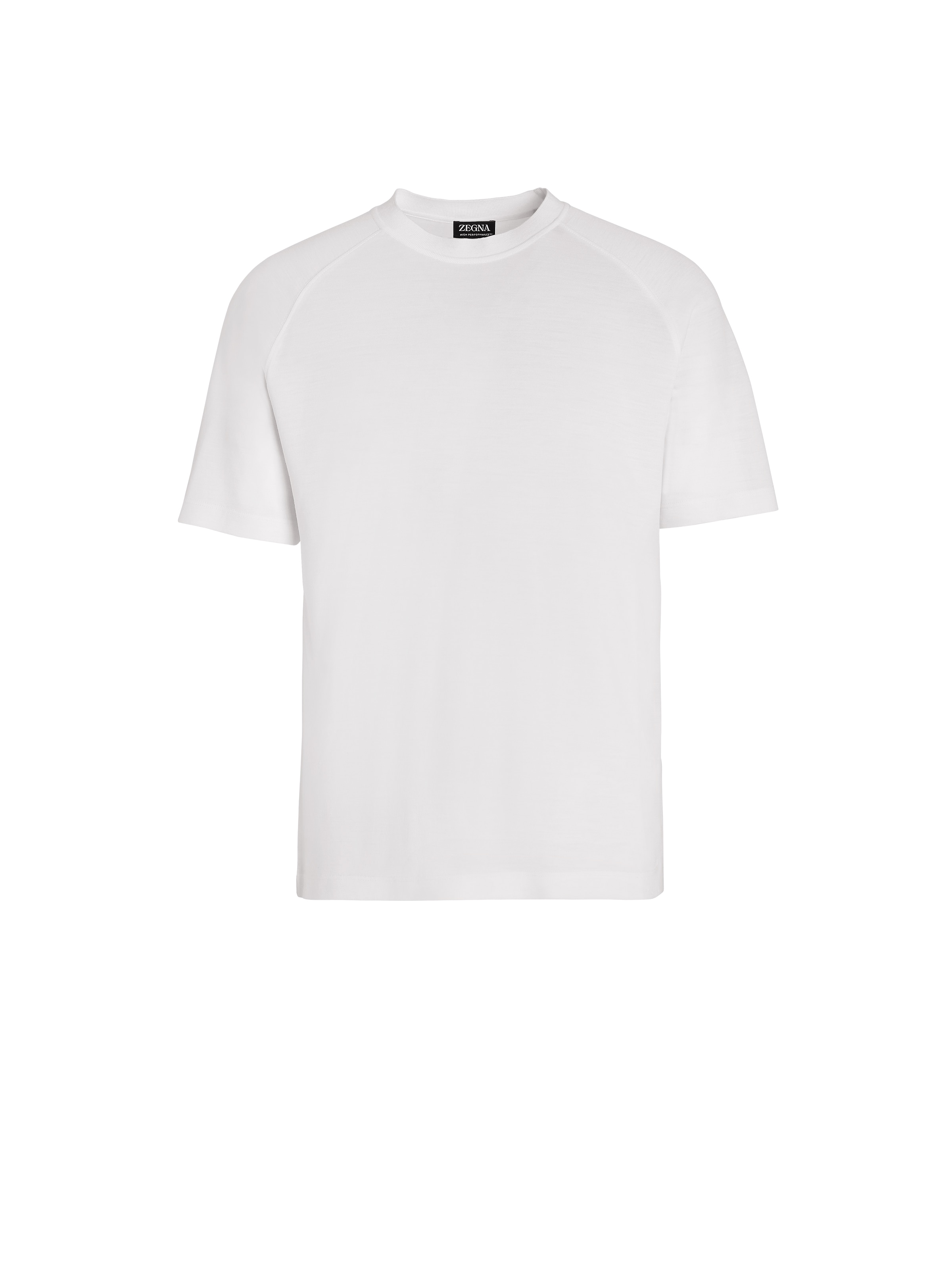 Zegna T-shirt En Laine High Performance Blanc In White