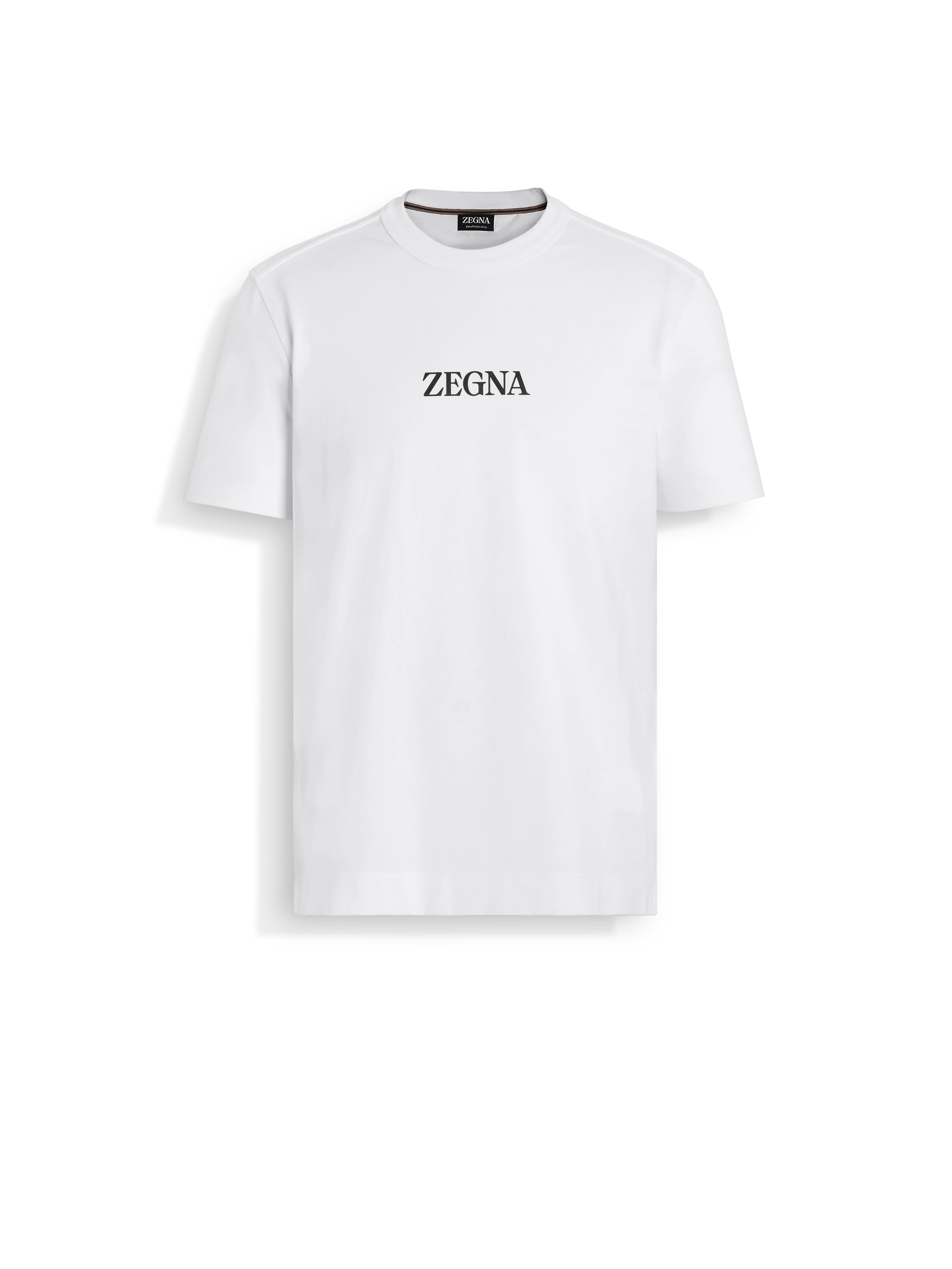 Shop Zegna T-shirt En Coton #usetheexisting Blanc