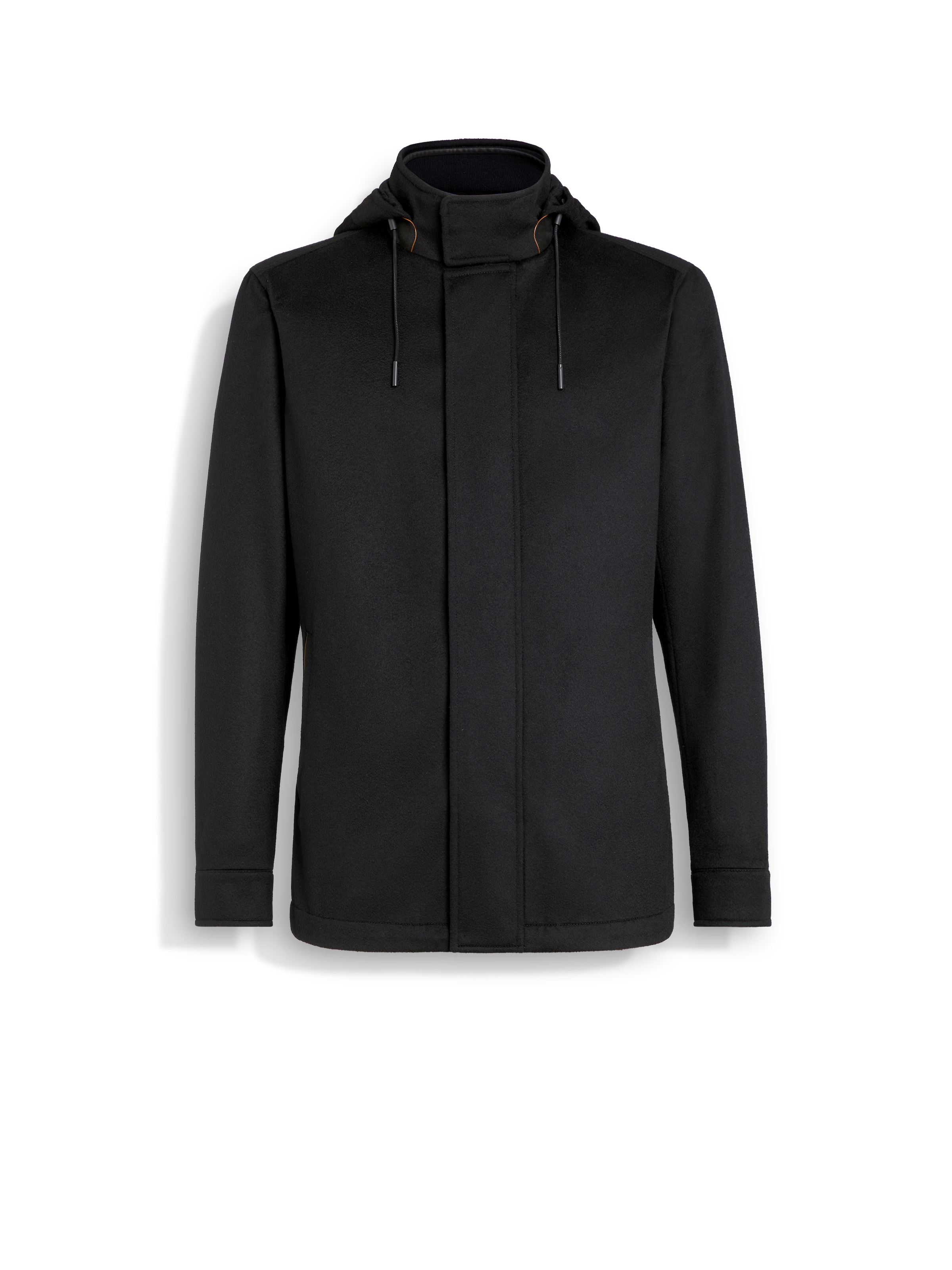 Shop Zegna Oasi Cashmere Elements Cima Overjacket In Noir