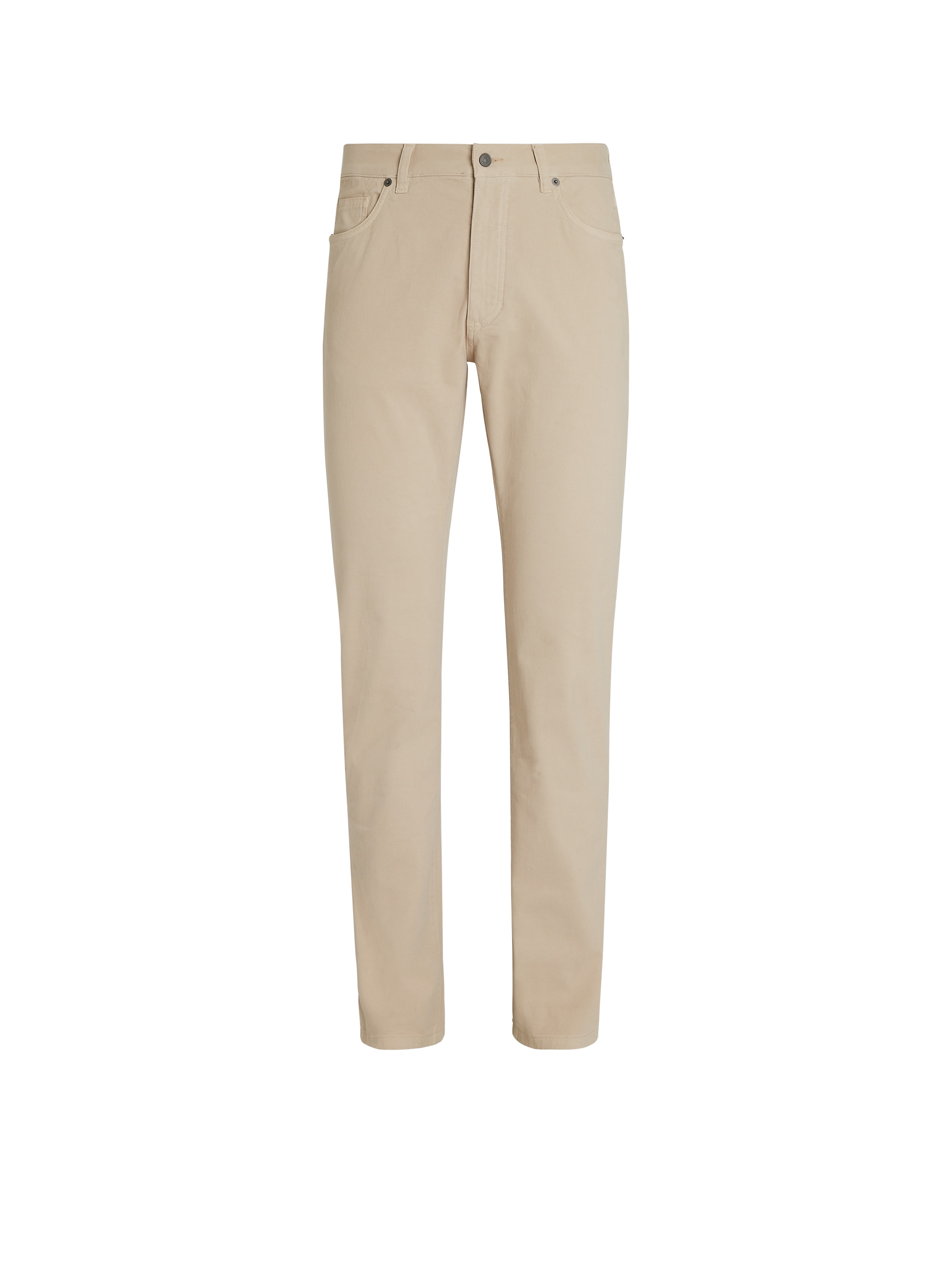 Zegna Skinny Jeans In Beige