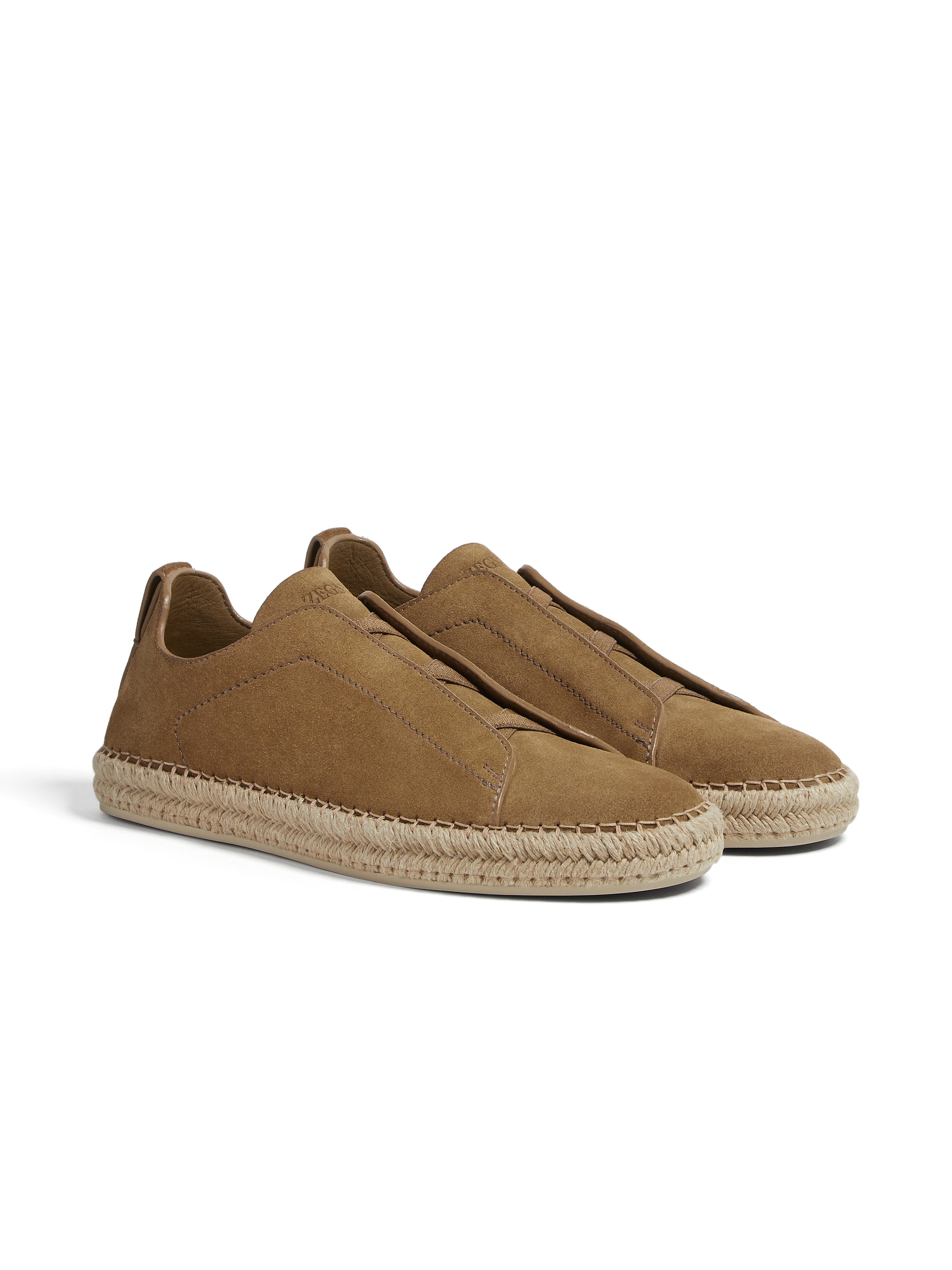 Zegna Sneakers In Olive Green