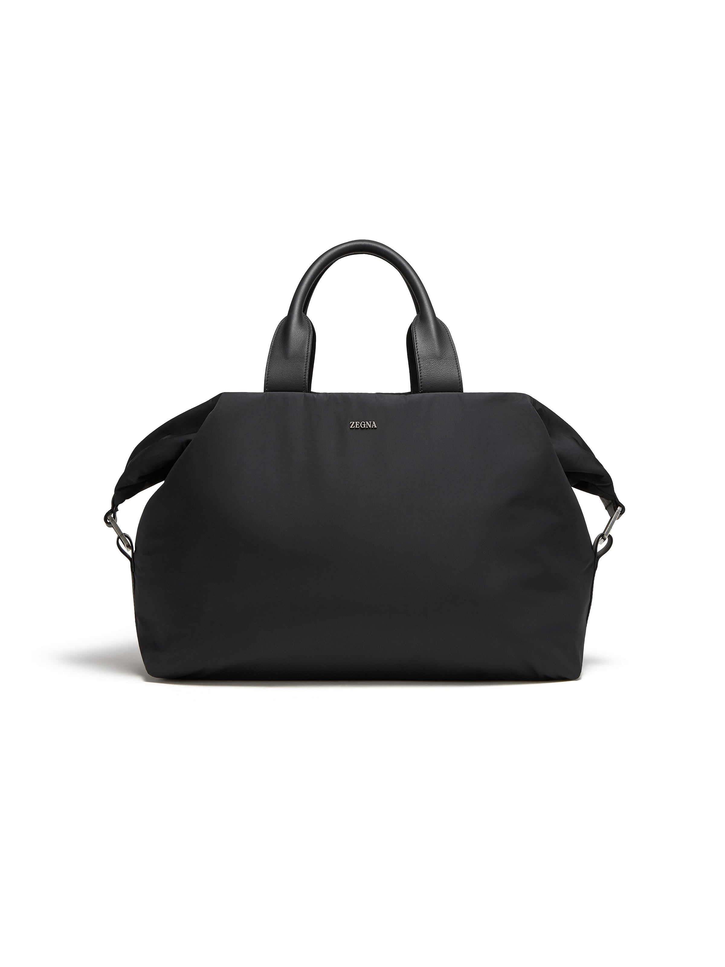 Zegna Sac De Voyage En Tissu Technique Noir