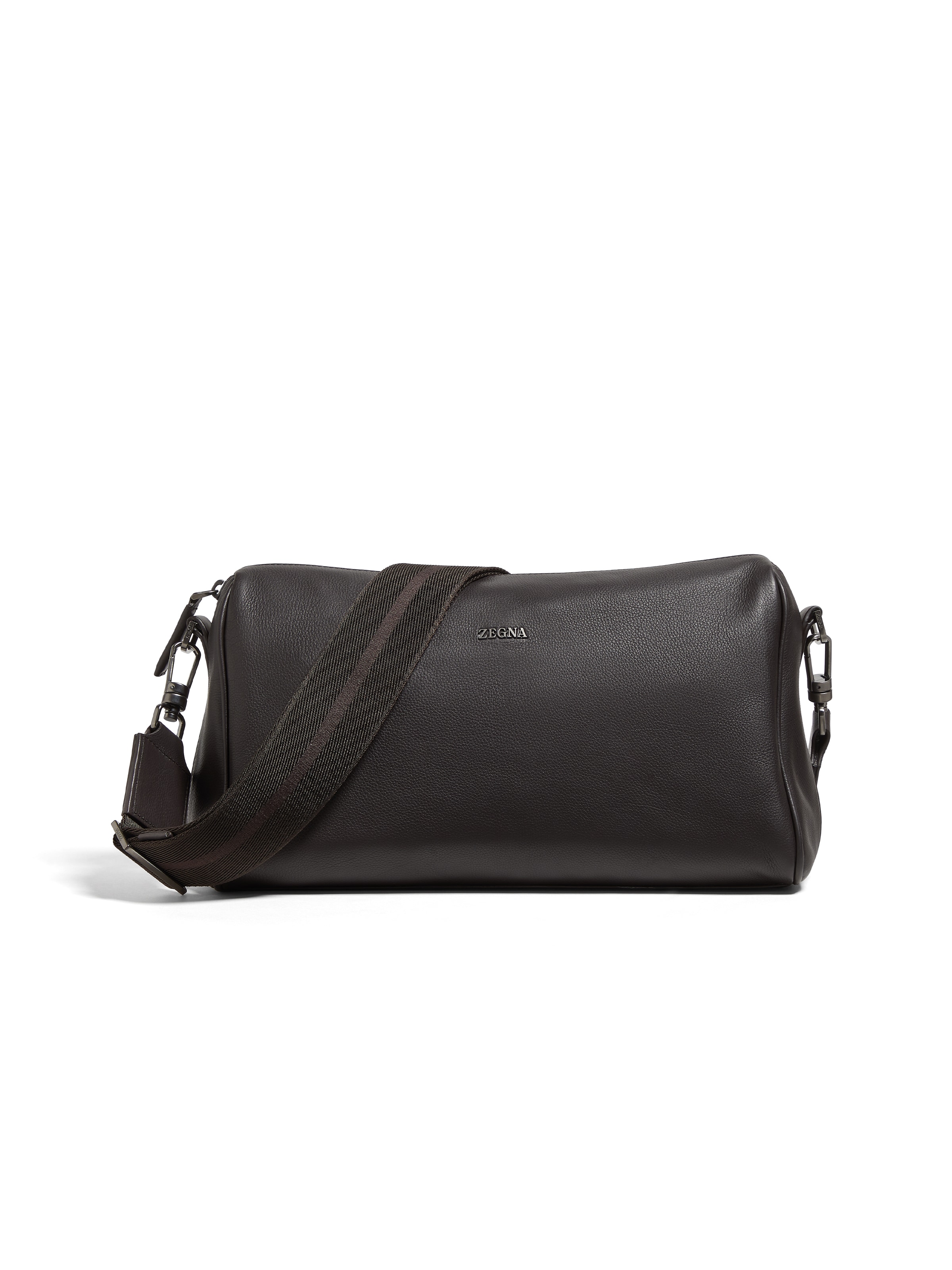 Zegna Dark Brown Secondskin Crossbody