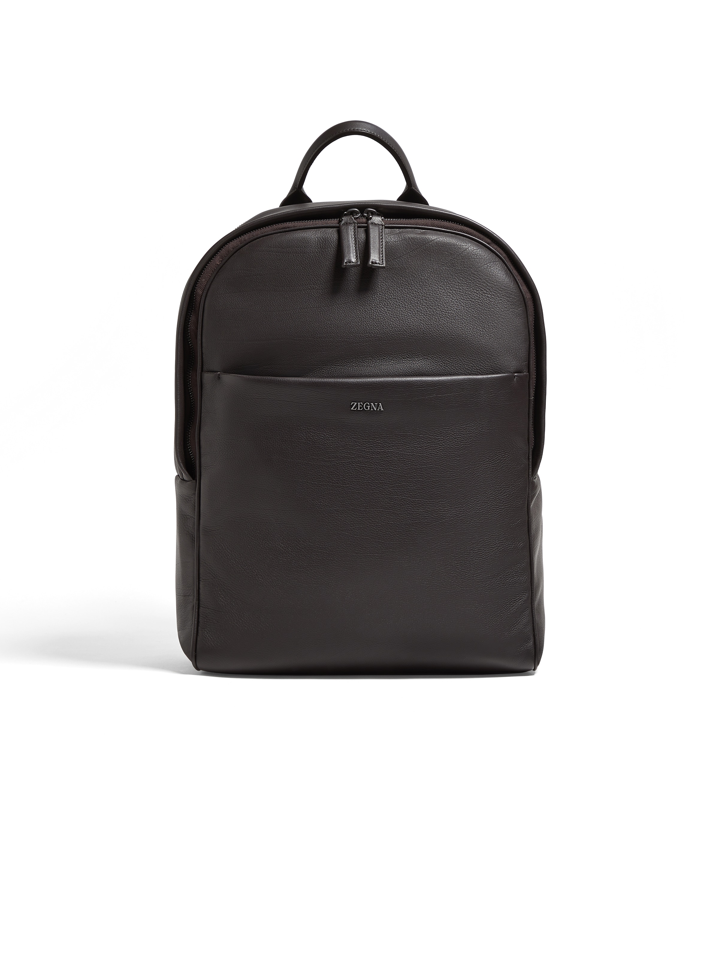 Zegna Dark Brown Secondskin Backpack