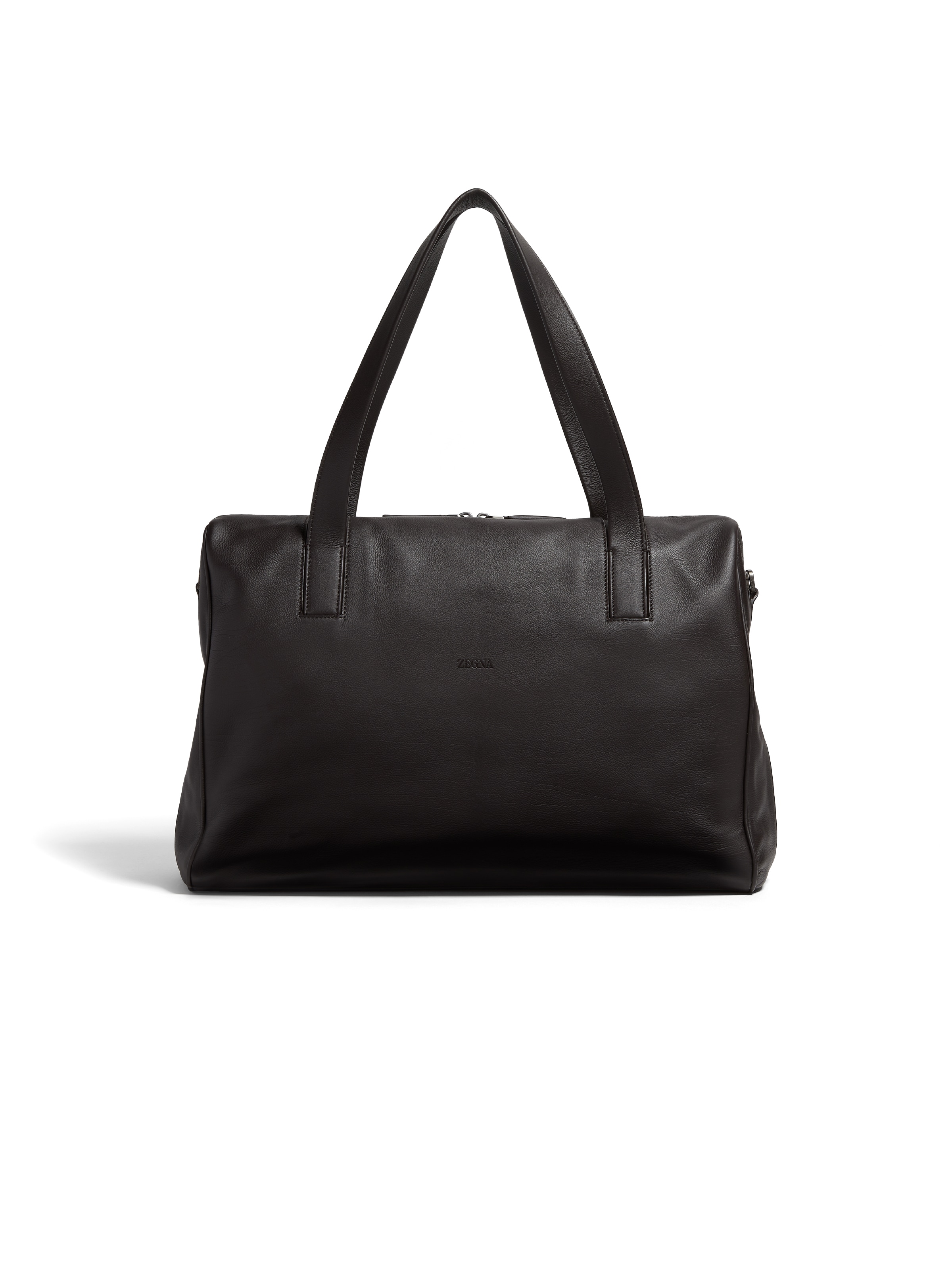 Zegna Dark Brown Secondskin Everyday Bag