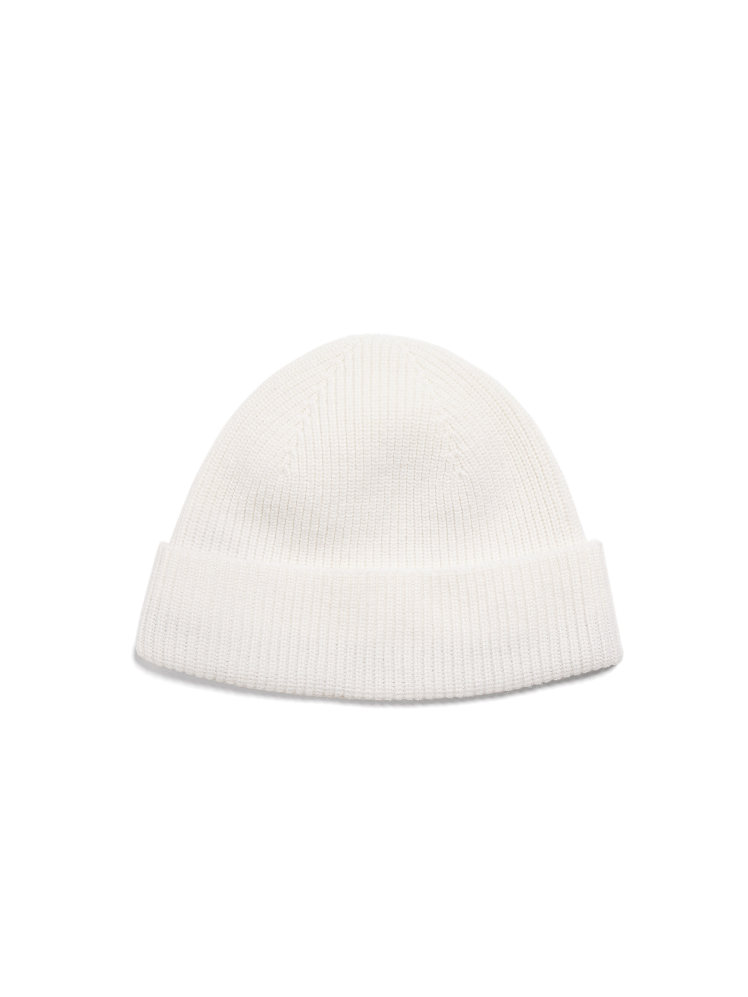 Zegna White Oasi Cashmere Beanie In White