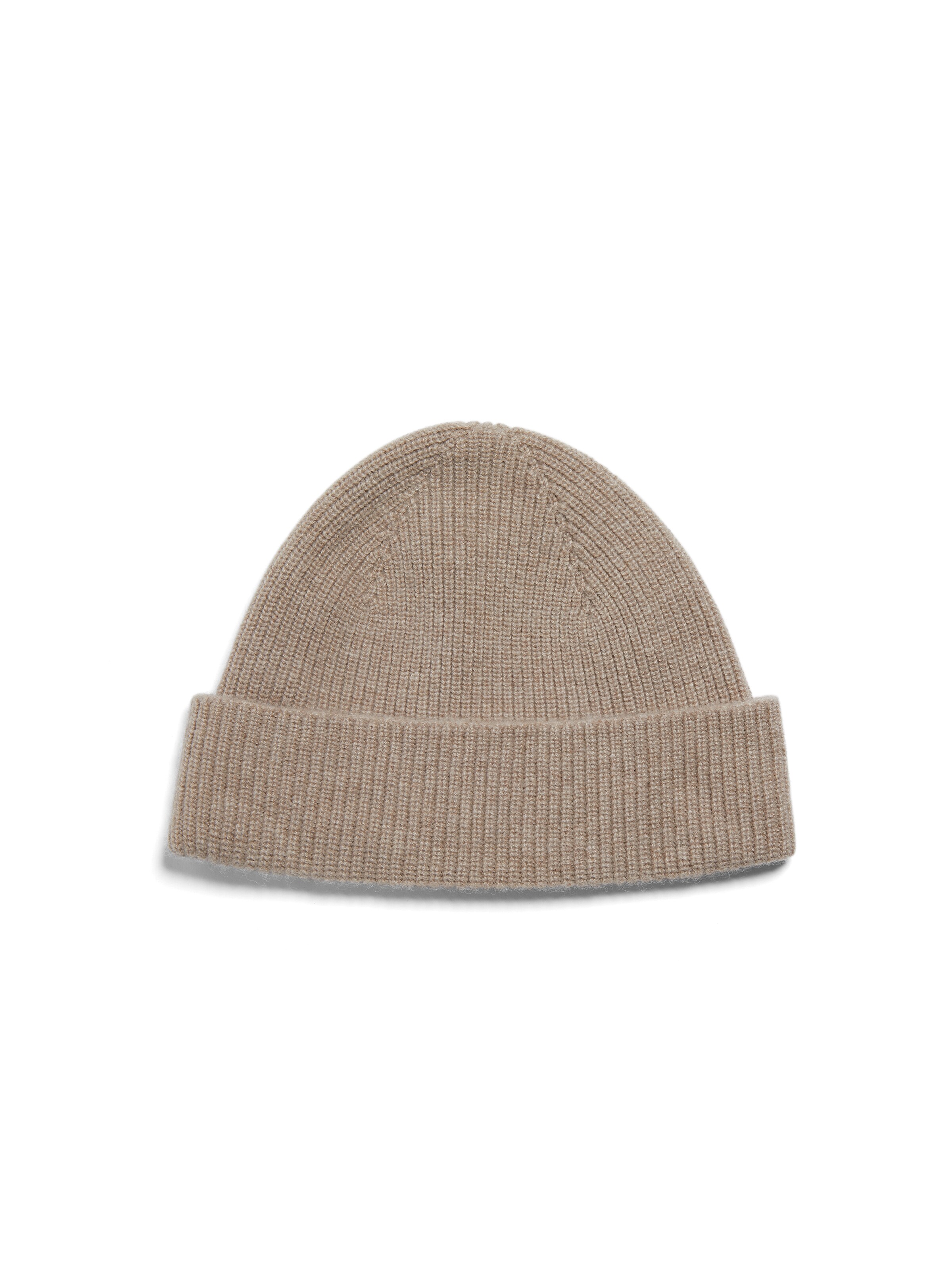 Zegna Bonnet En Oasi Cashmere Taupe Clair In Light Taupe