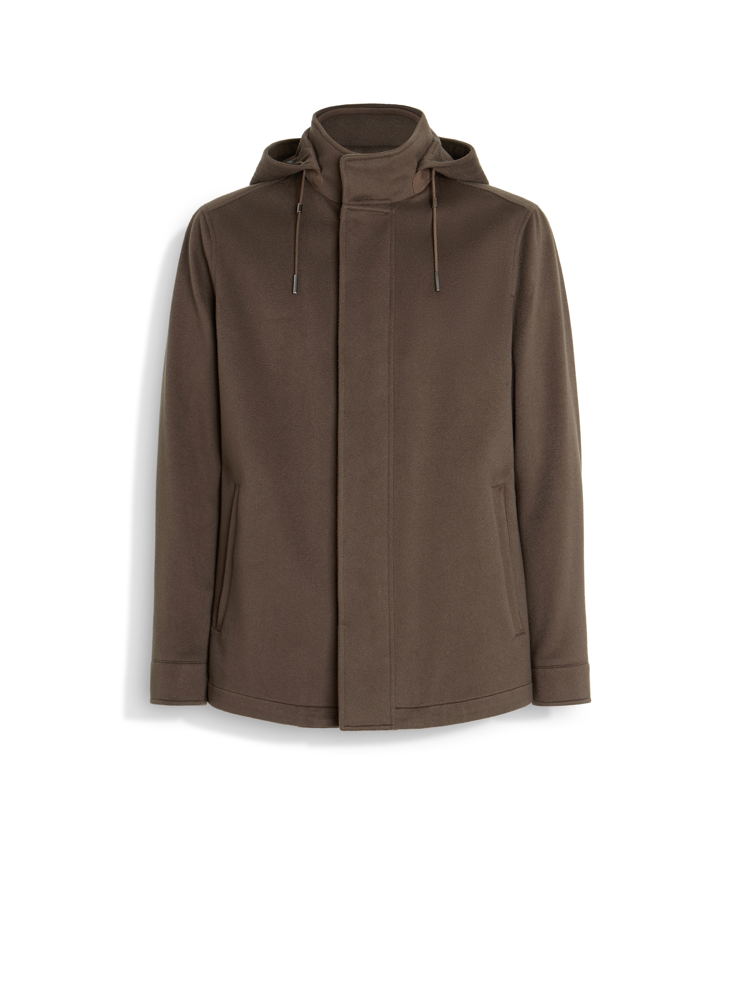 Zegna Waistcoate Cima En Oasi Cashmere Elements In Brown