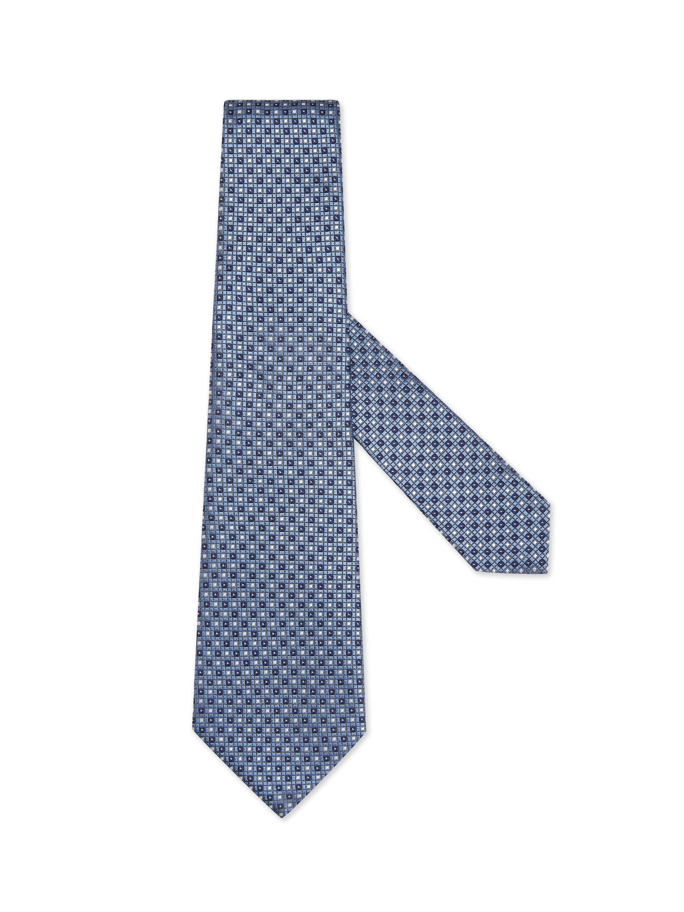 Zegna Light Blue Silk Tie