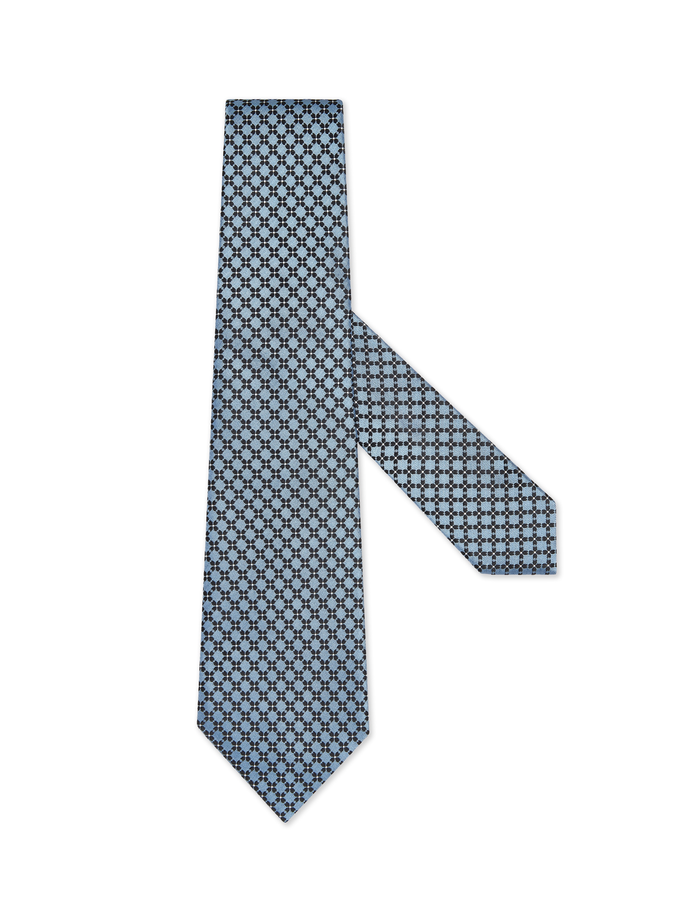 Zegna Light Blue Silk Tie