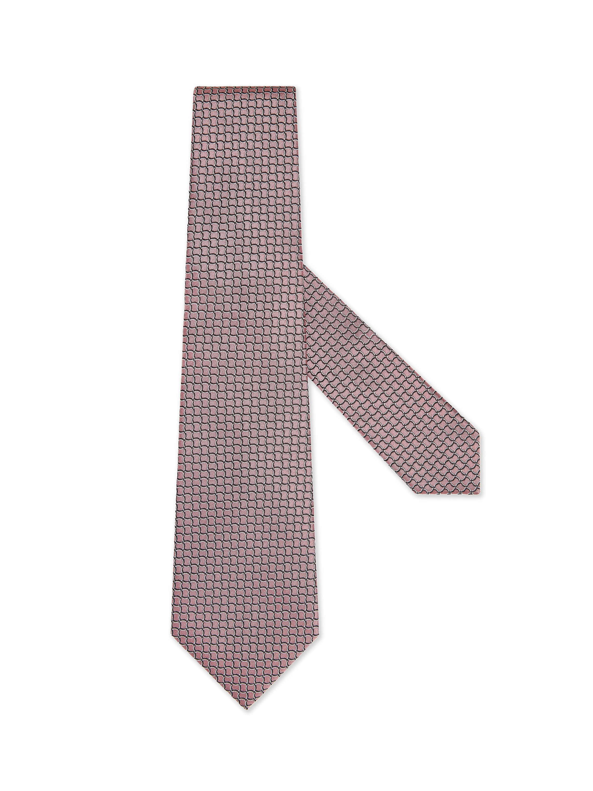 Zegna Light Pink Silk Tie