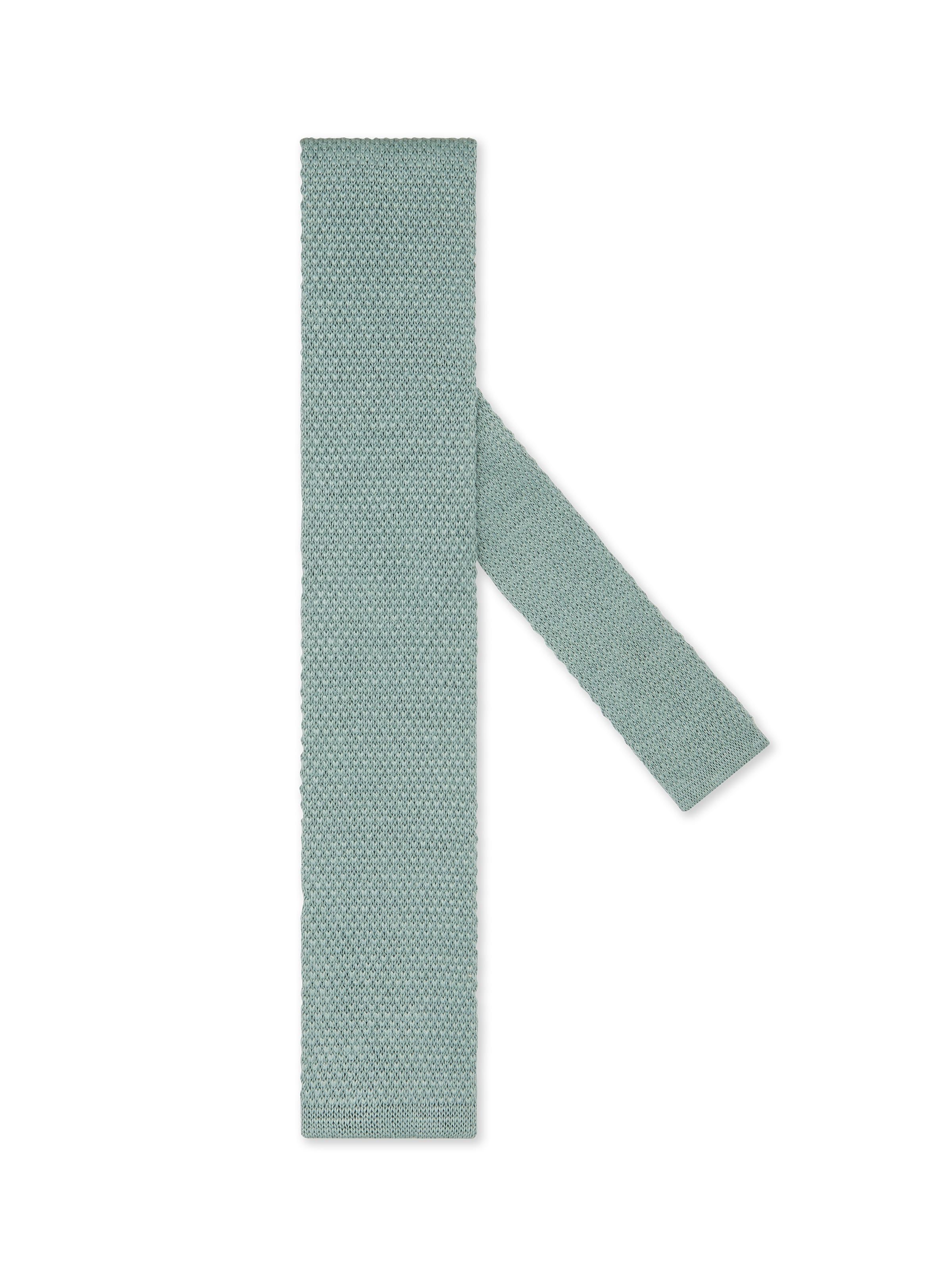 Zegna Light Green Oasi Lino Tie
